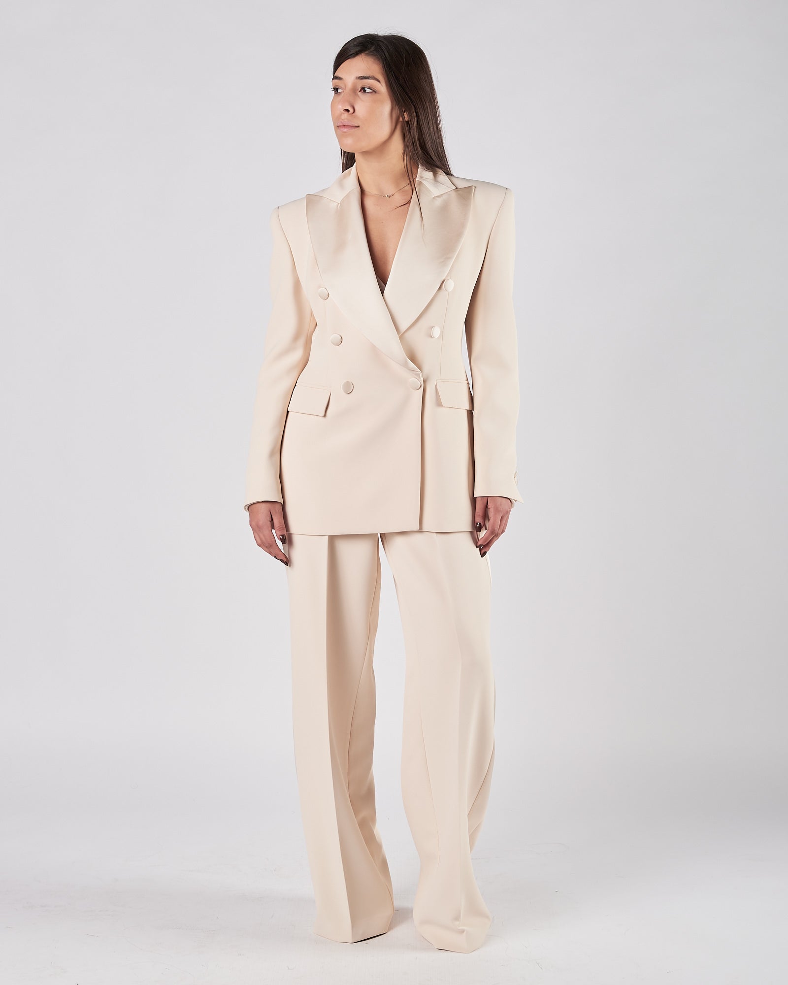 Pantalone  Silence smoking crema