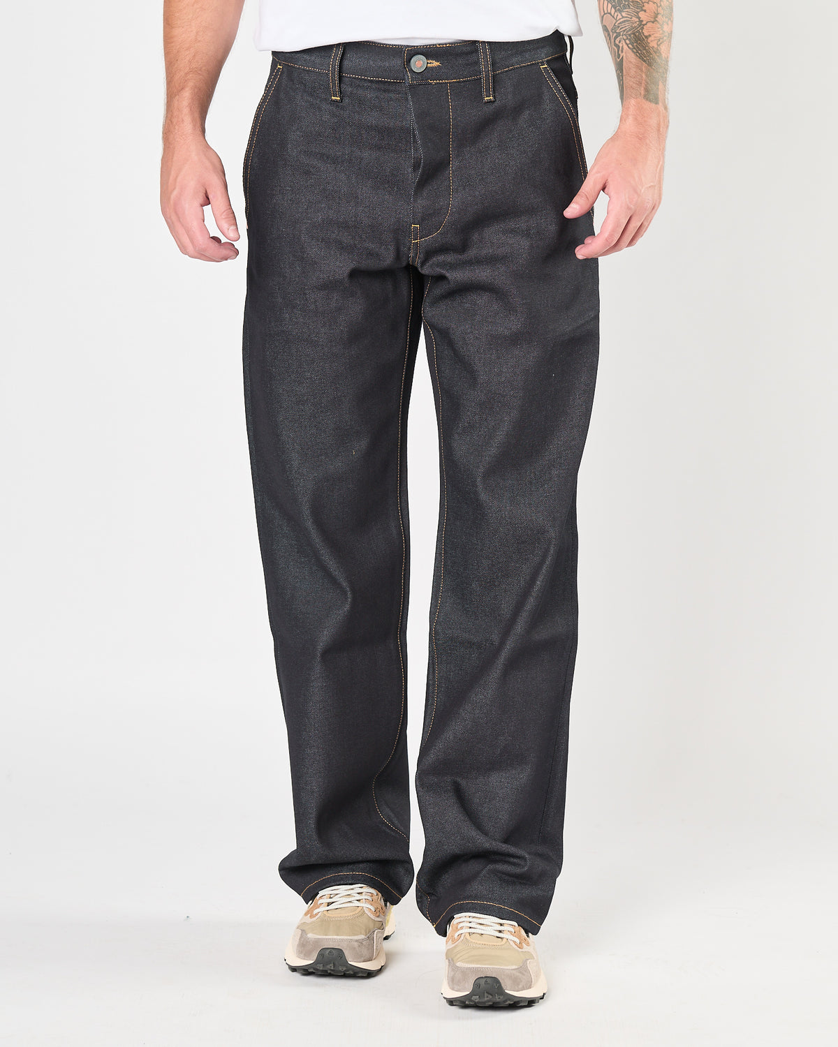 Jeans Tela Genova morbido blu