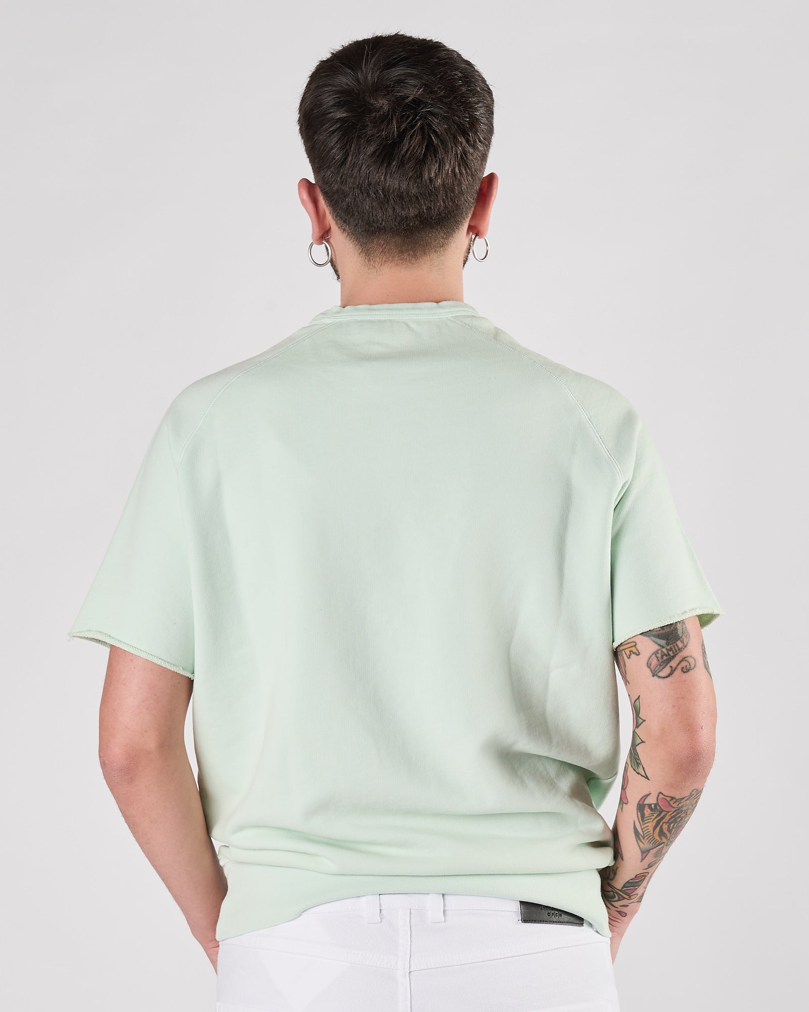 Felpa Chesapeake's manica corta verde menta