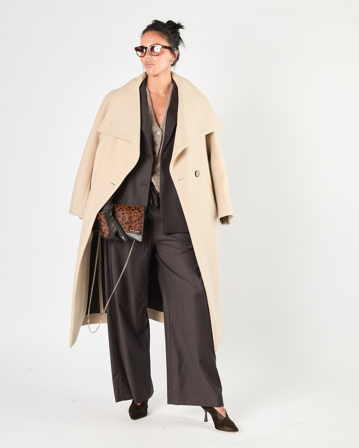 Cappotto Tela9 over beige