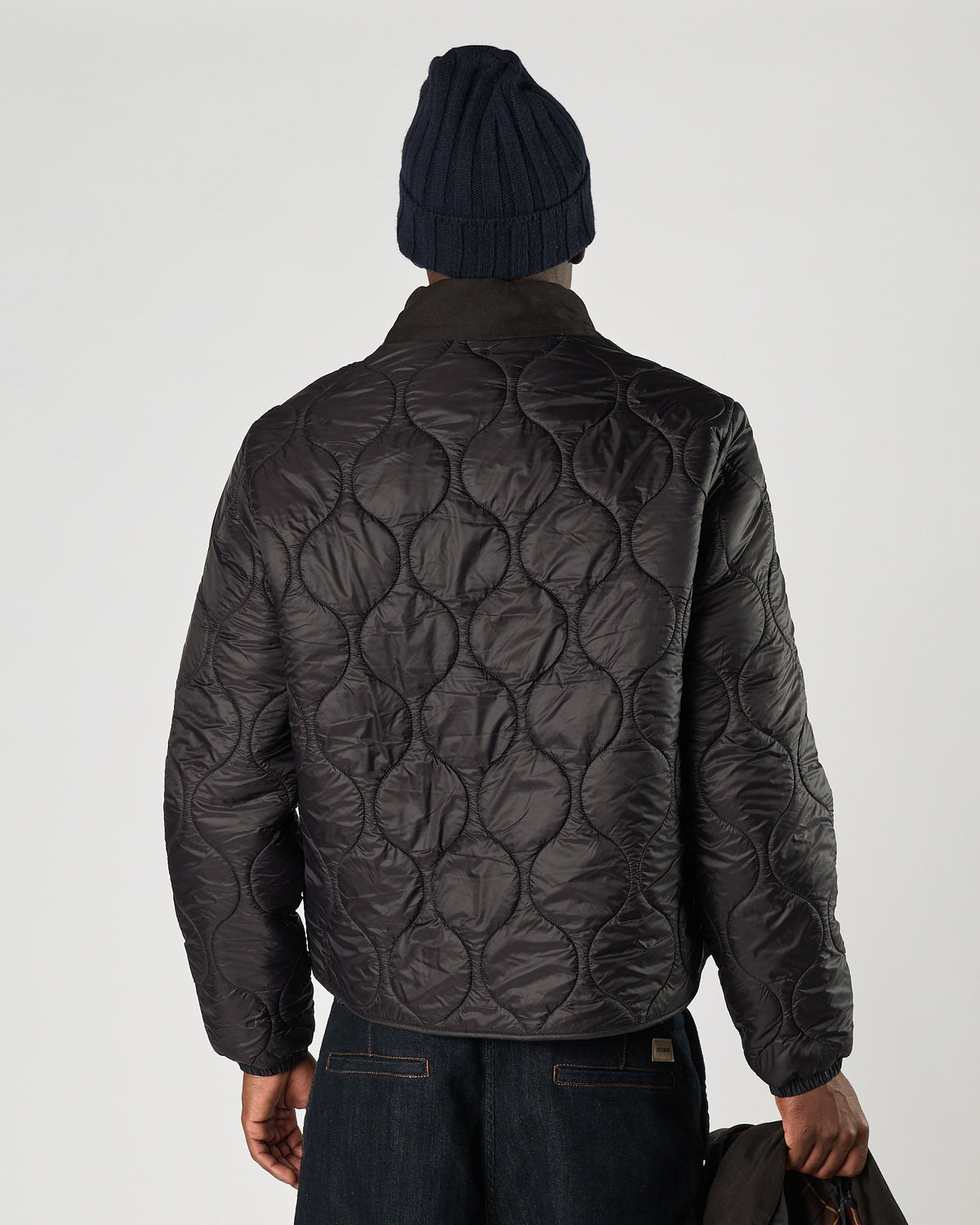 Giacchetto Manifatture Ceccarelli trapuntato black