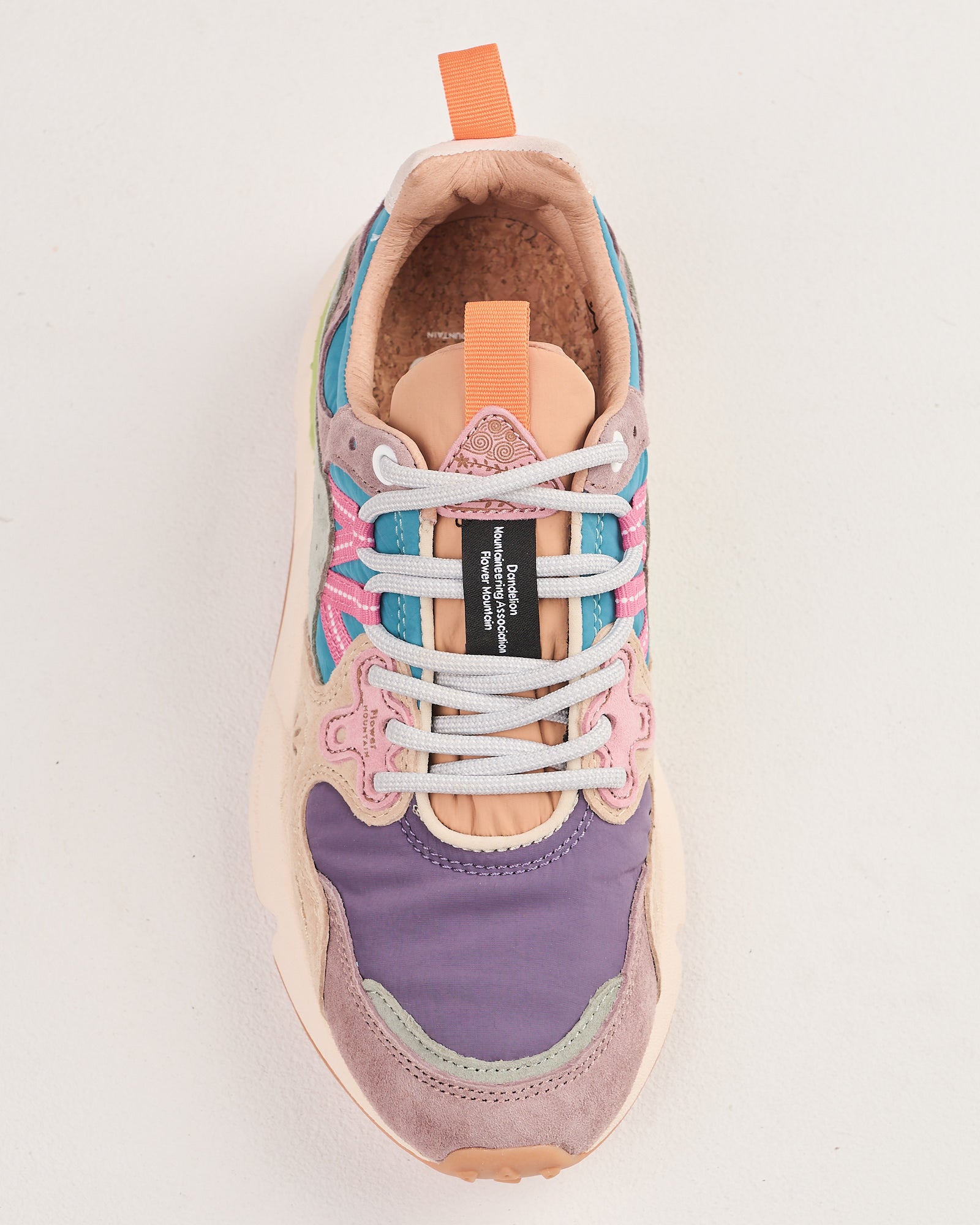 Sneaker Flower Mountain Rose-Violet