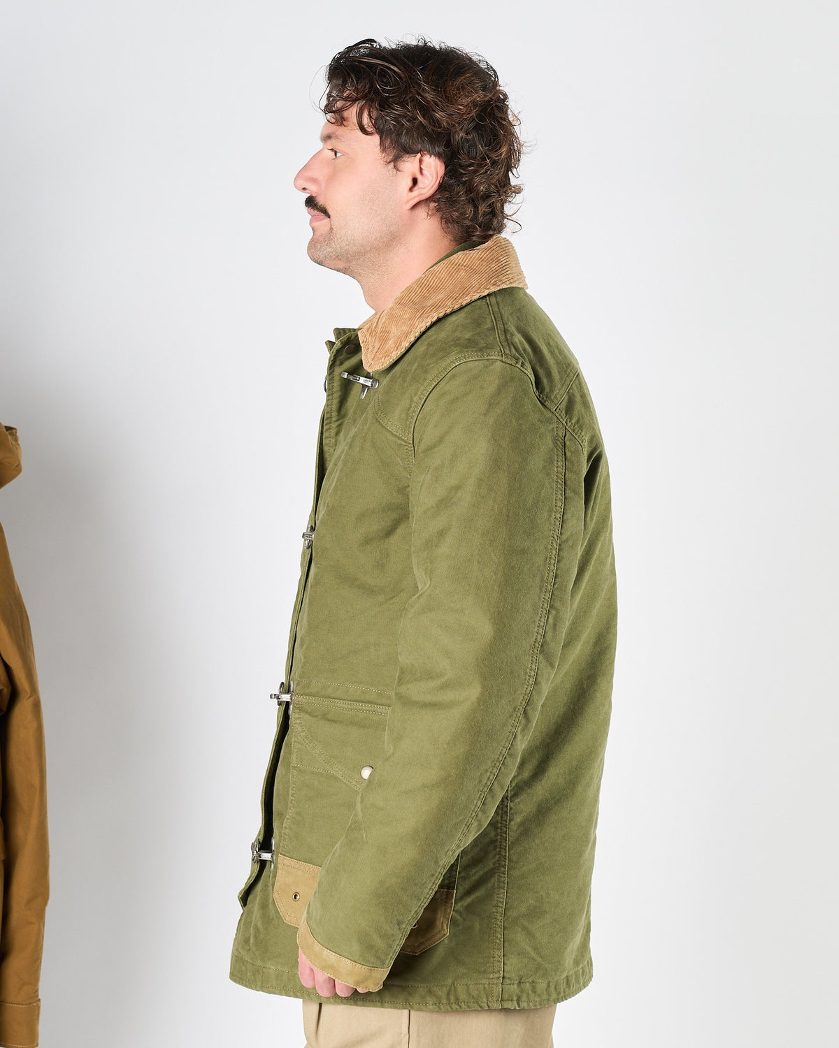 Giacchetto Chesapeake's in canvas verde
