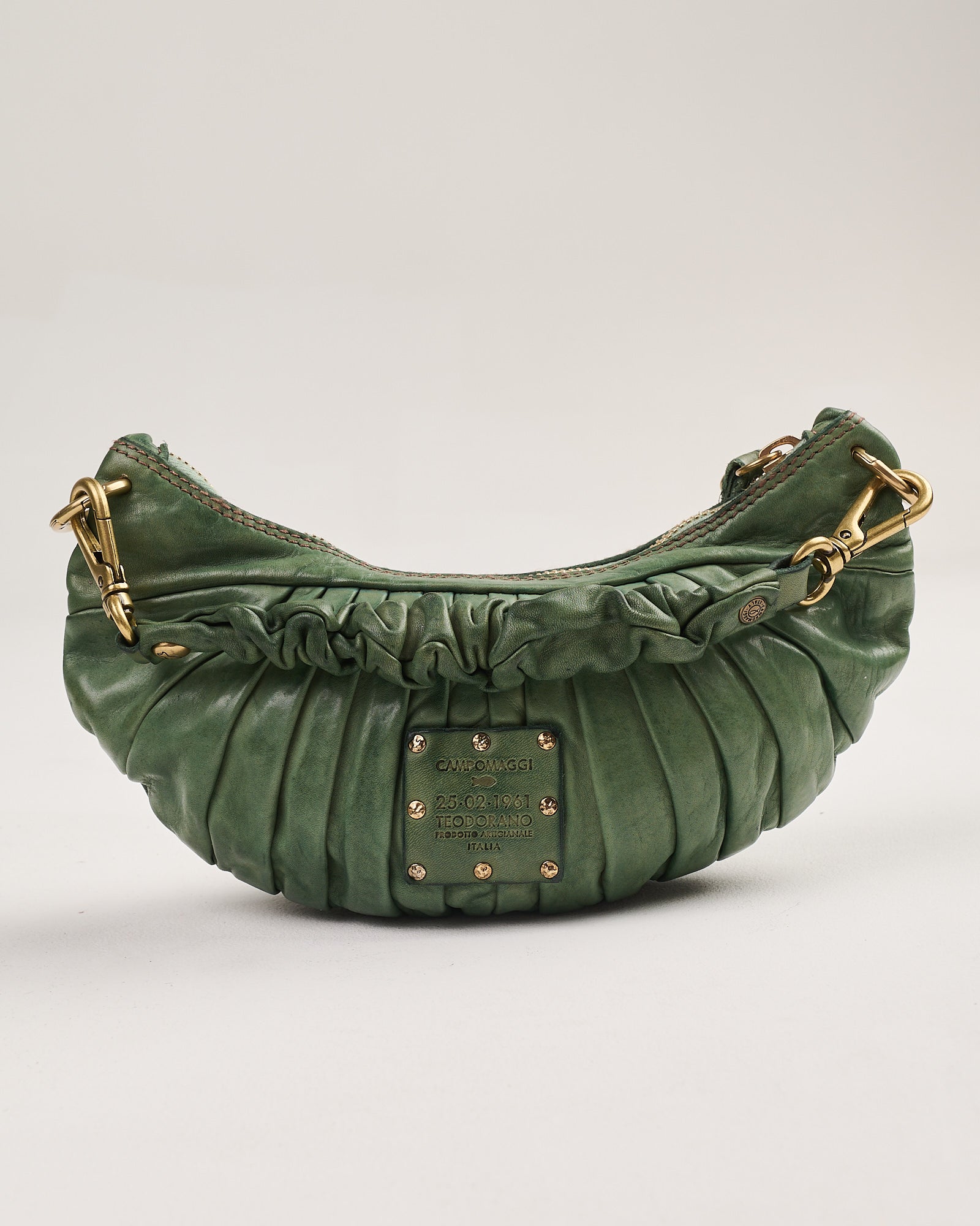 Borsa Campomaggi Luna mini con pieghe mini lago