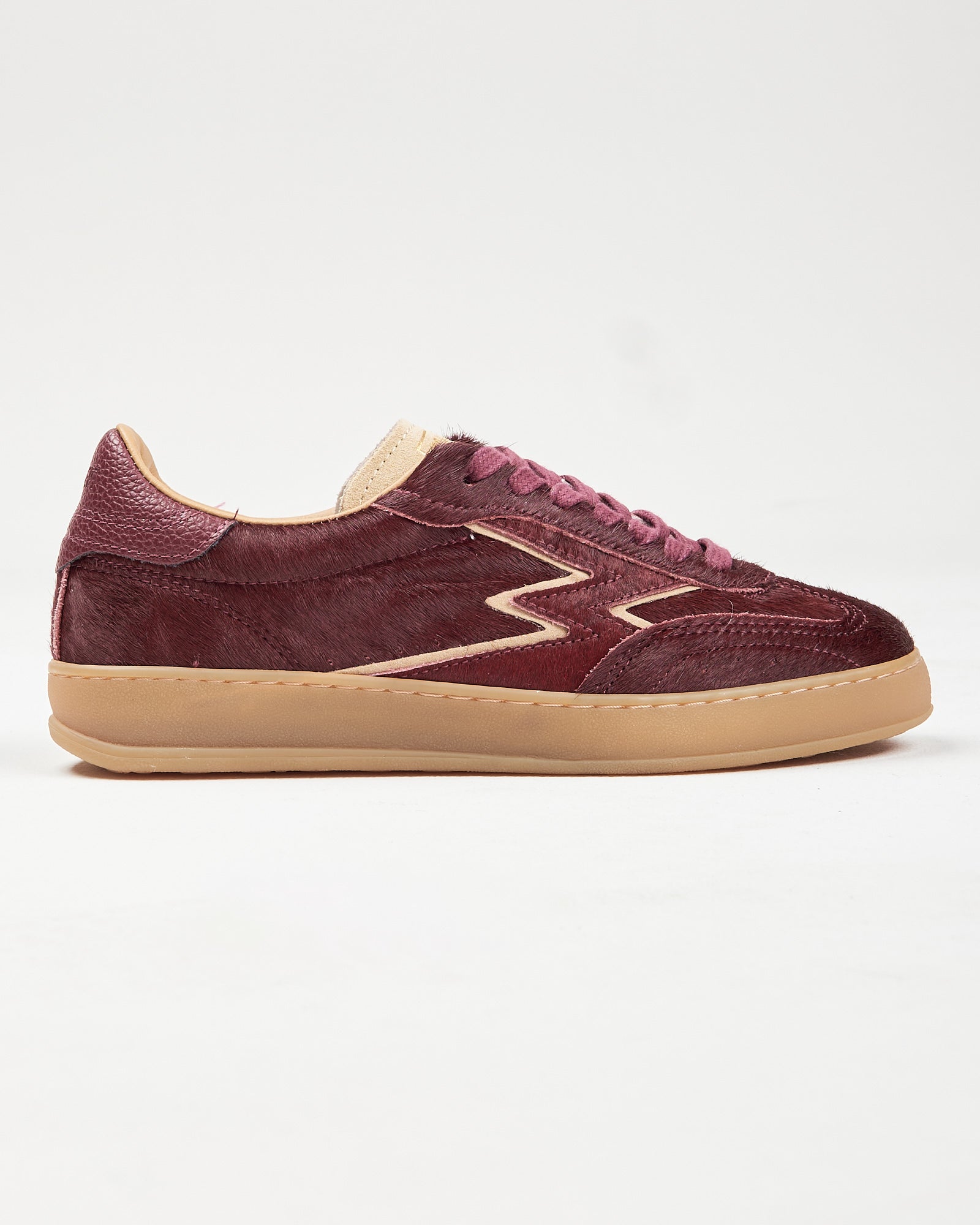 Sneaker Moaconcept in cavallino bordeaux