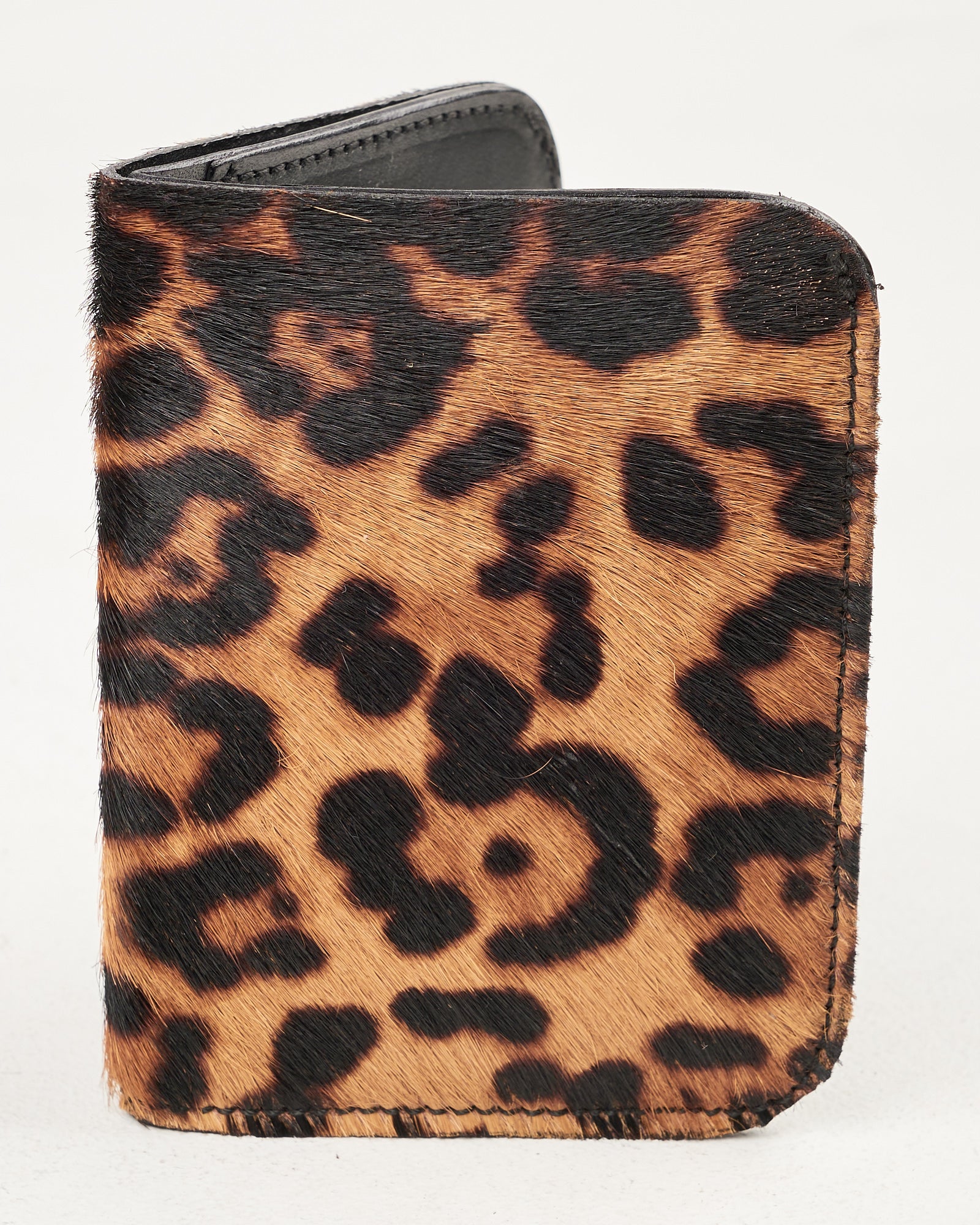 Portafoglio Alberto Luti in cavallino maculato