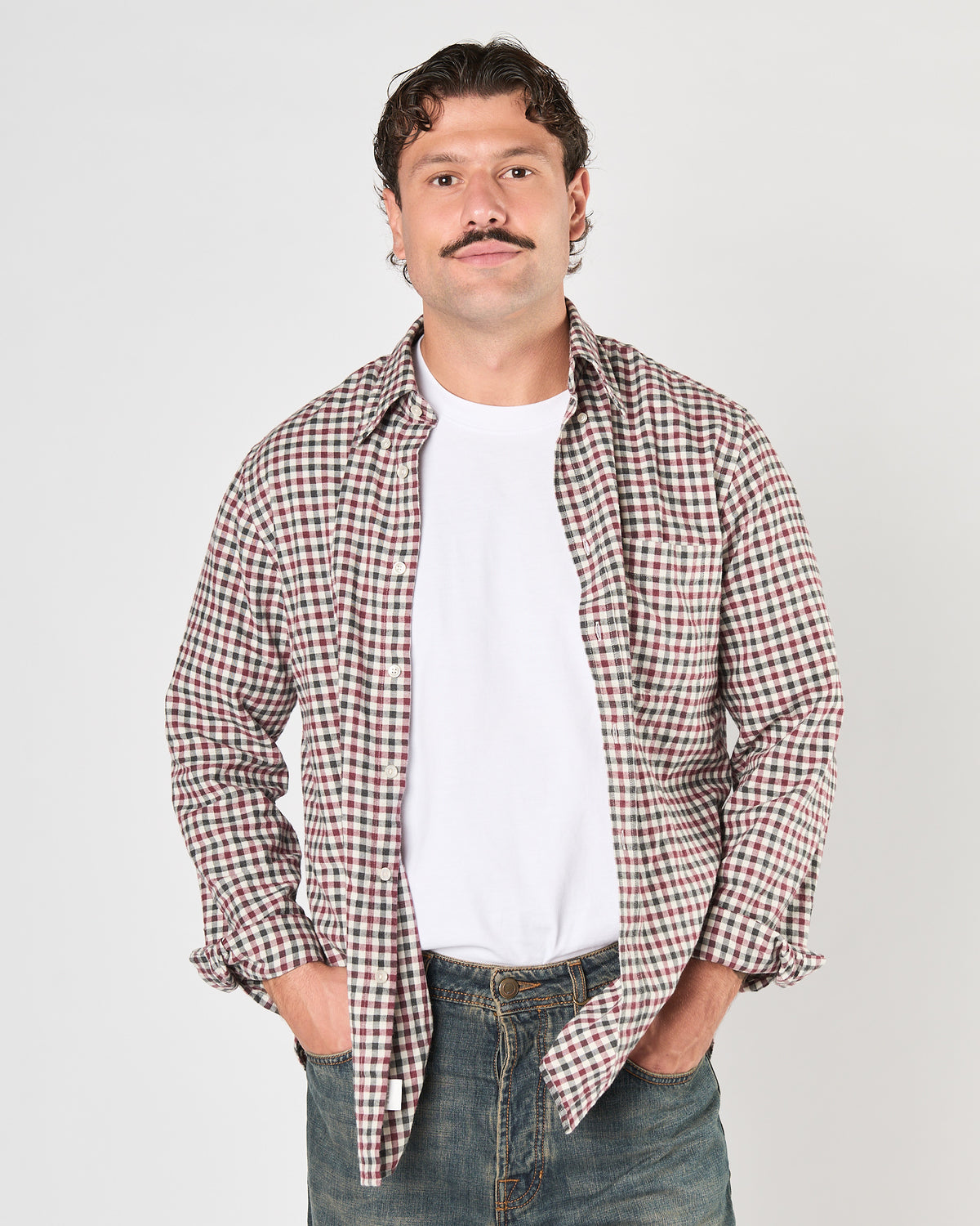 Camicia Xacus fantasia a quadretti