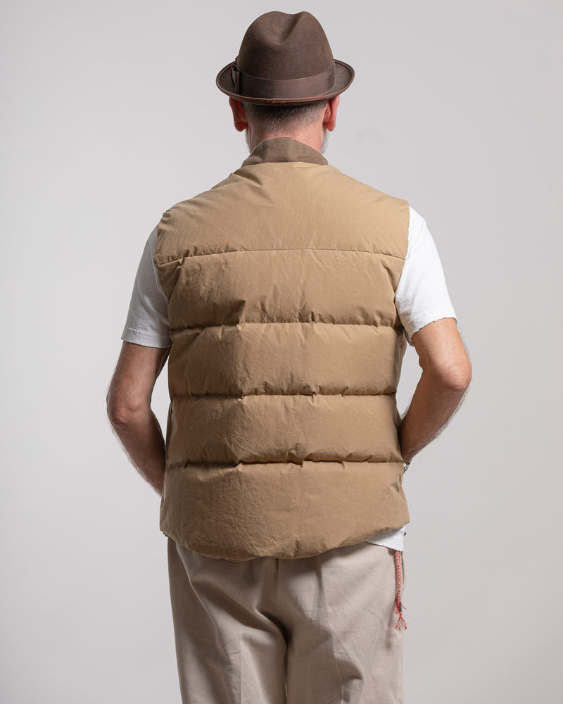 Gilet L'impermeabile imbottito beige