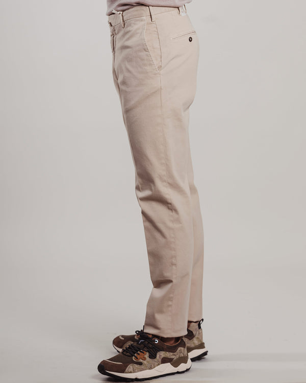 Pantalone Lbm1911 senza pence beige