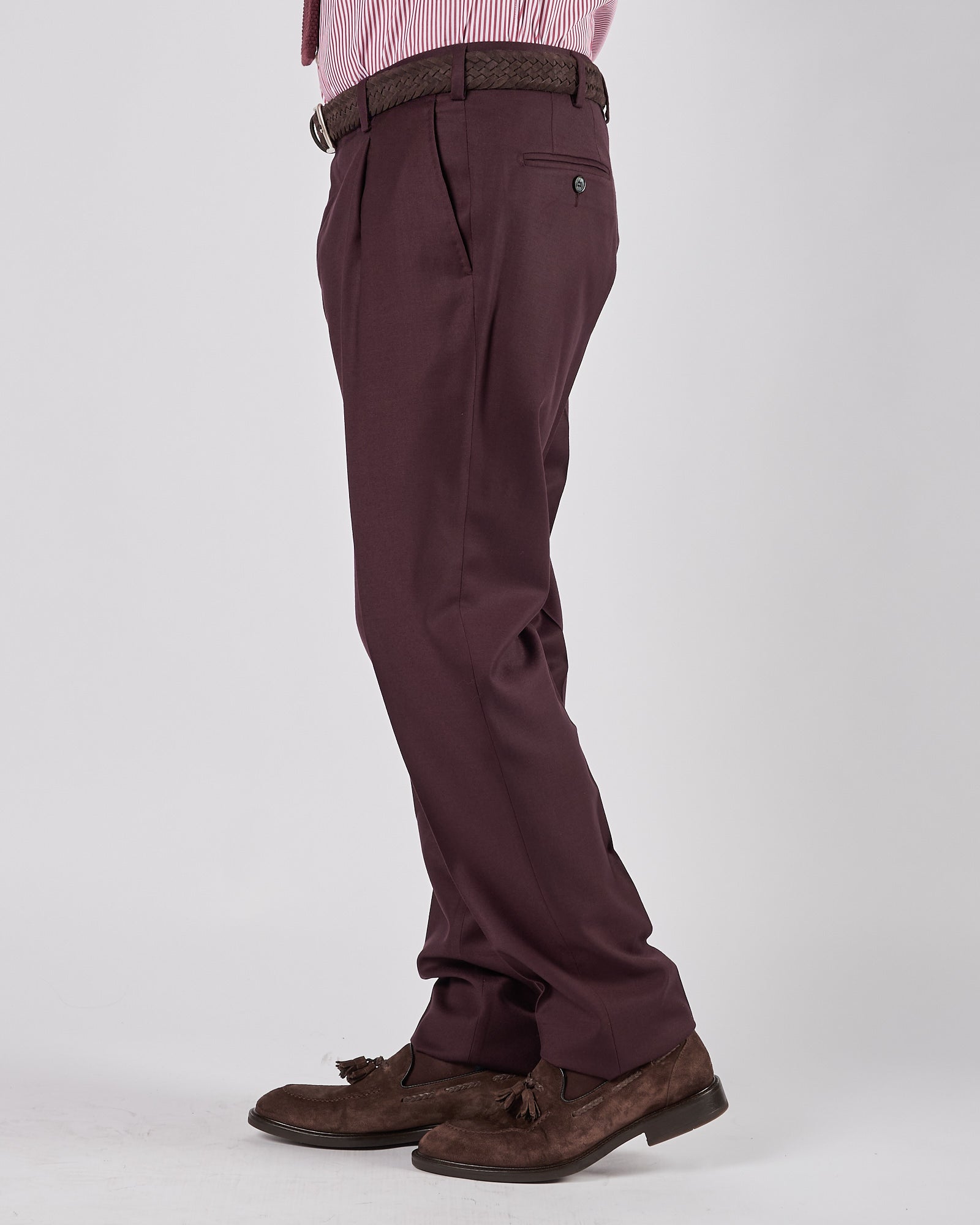 Abito Lbm1911 doppio petto burgundy