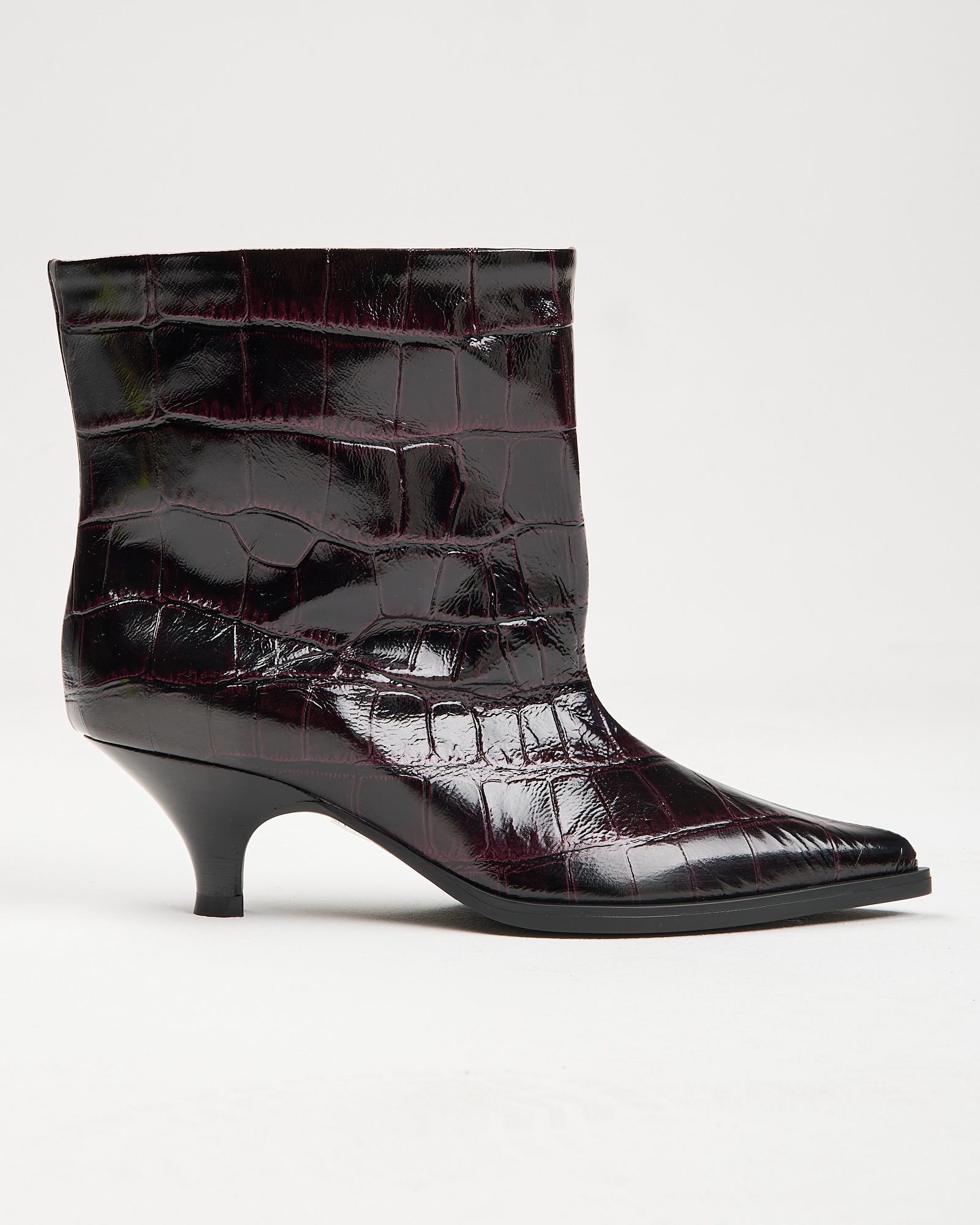 Stivale Elena Iachi in cocco bordeaux