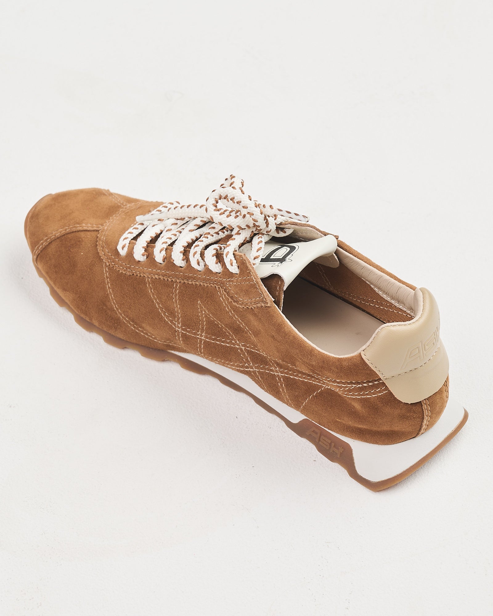 Sneaker Ash in suede cappuccino