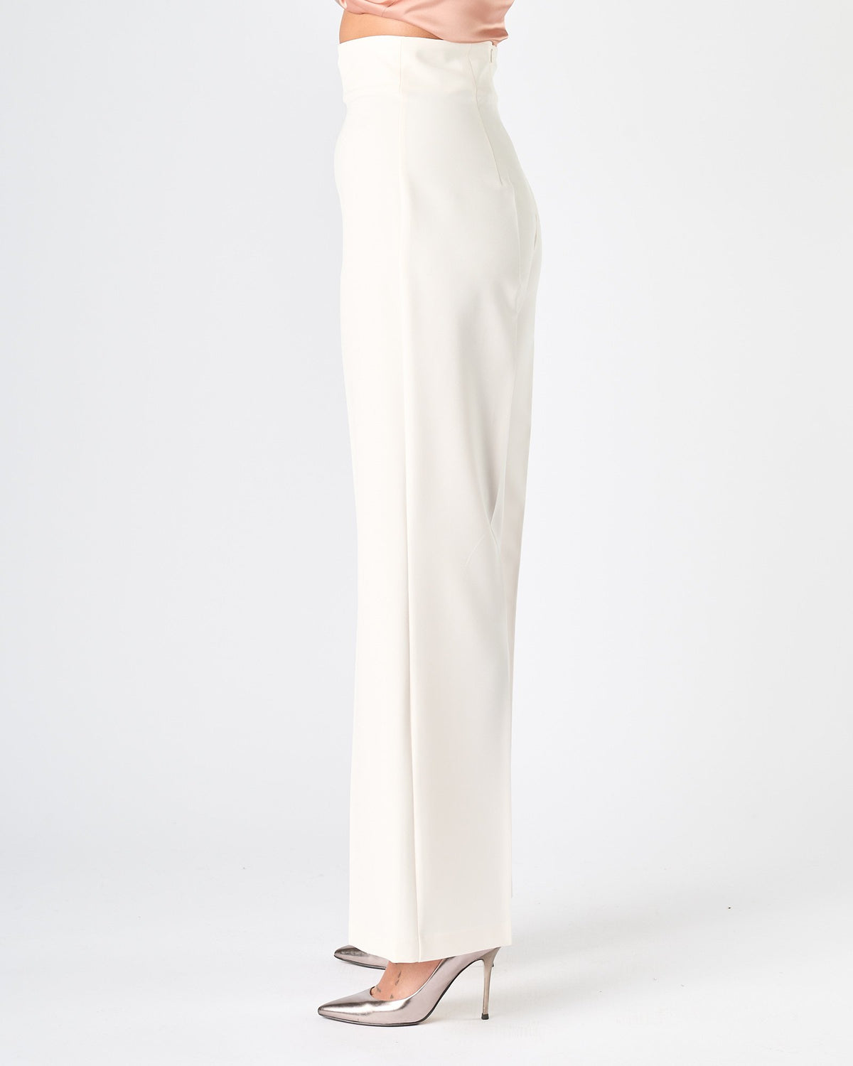 Pantalone Silence a palazzo milk