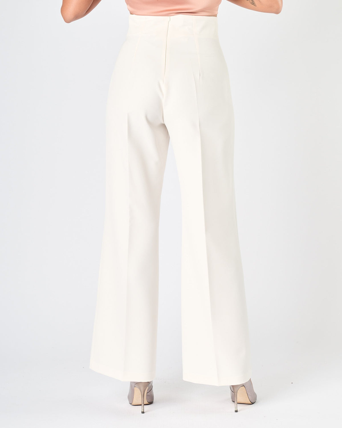 Pantalone Silence a palazzo milk