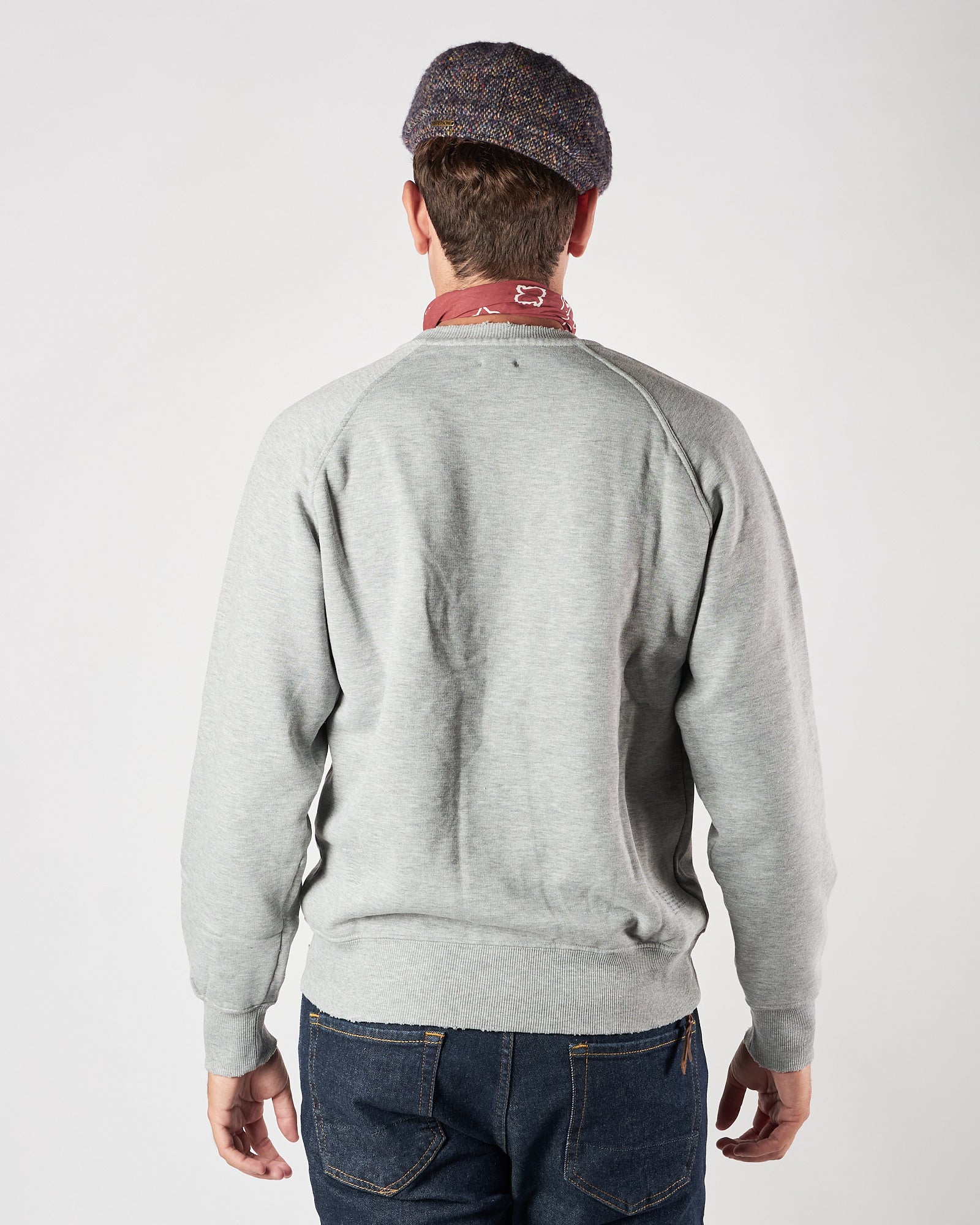 Felpa In The Box girocollo grigia