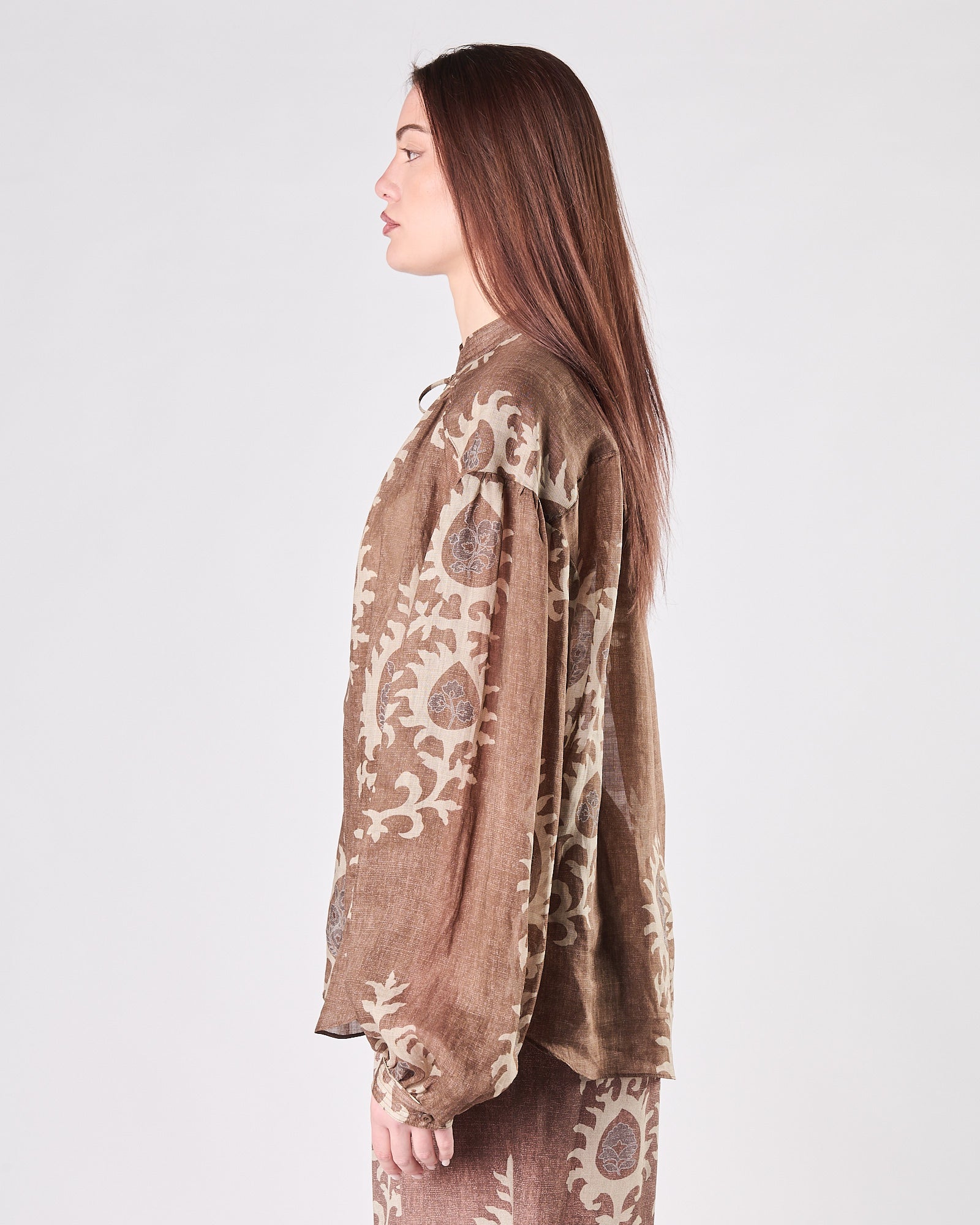 Camicia Bazar Deluxe fantasia nocciola