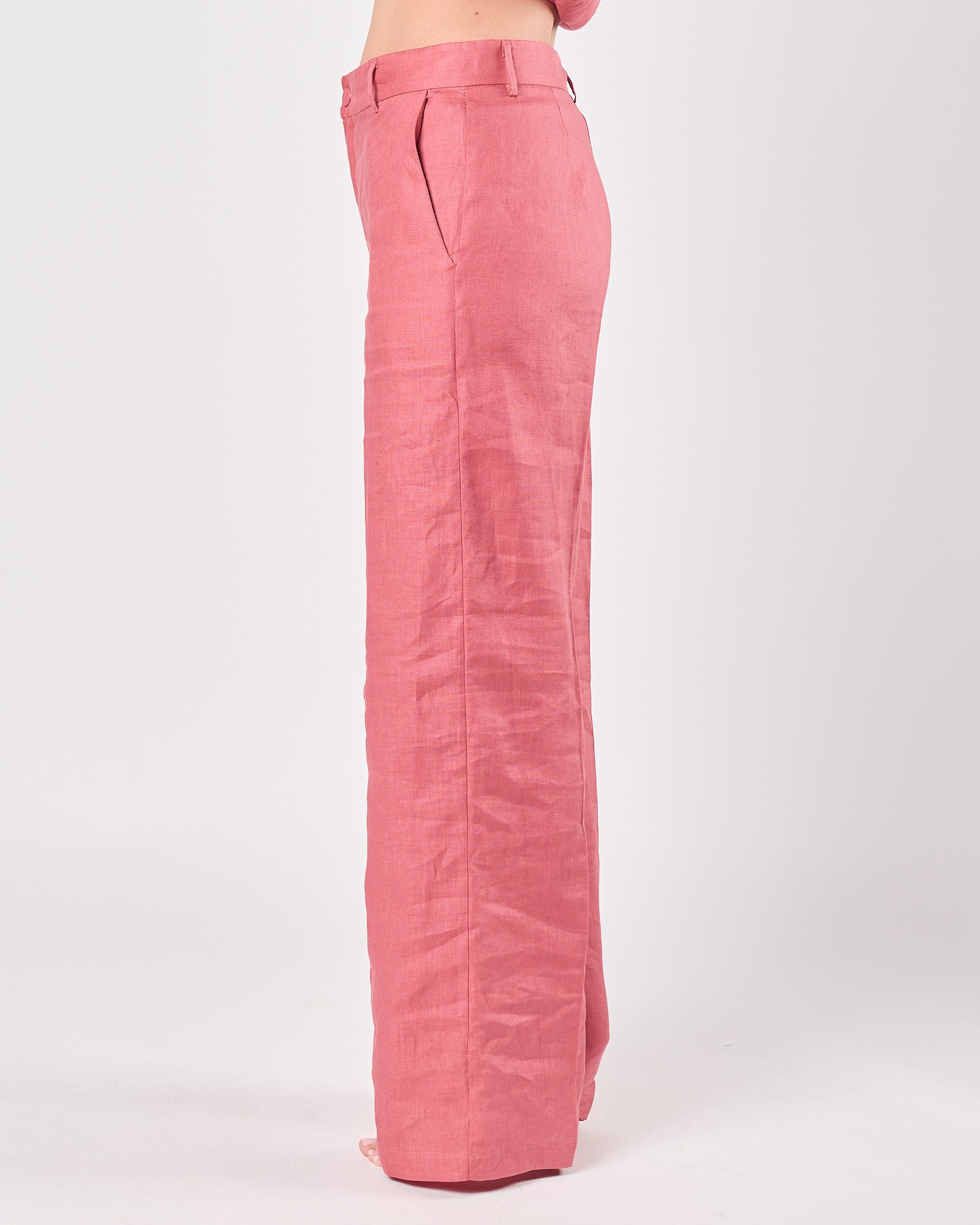 Pantaloni Silence morbini blush pink