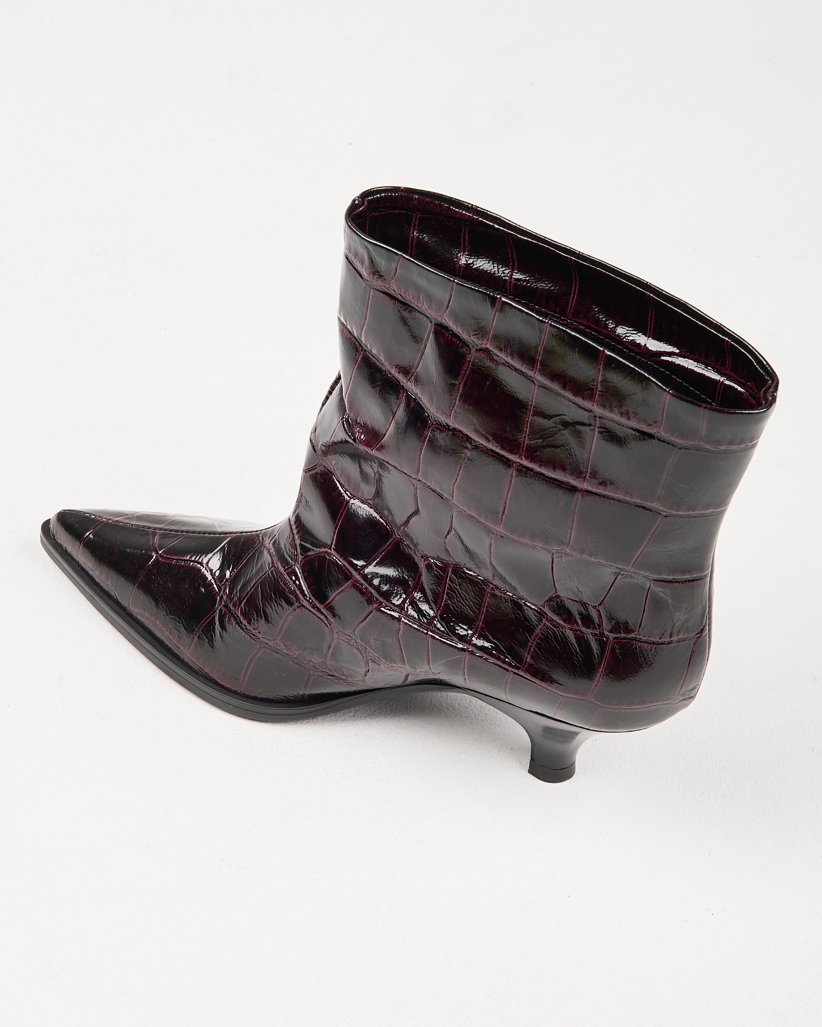 Stivale Elena Iachi in cocco bordeaux