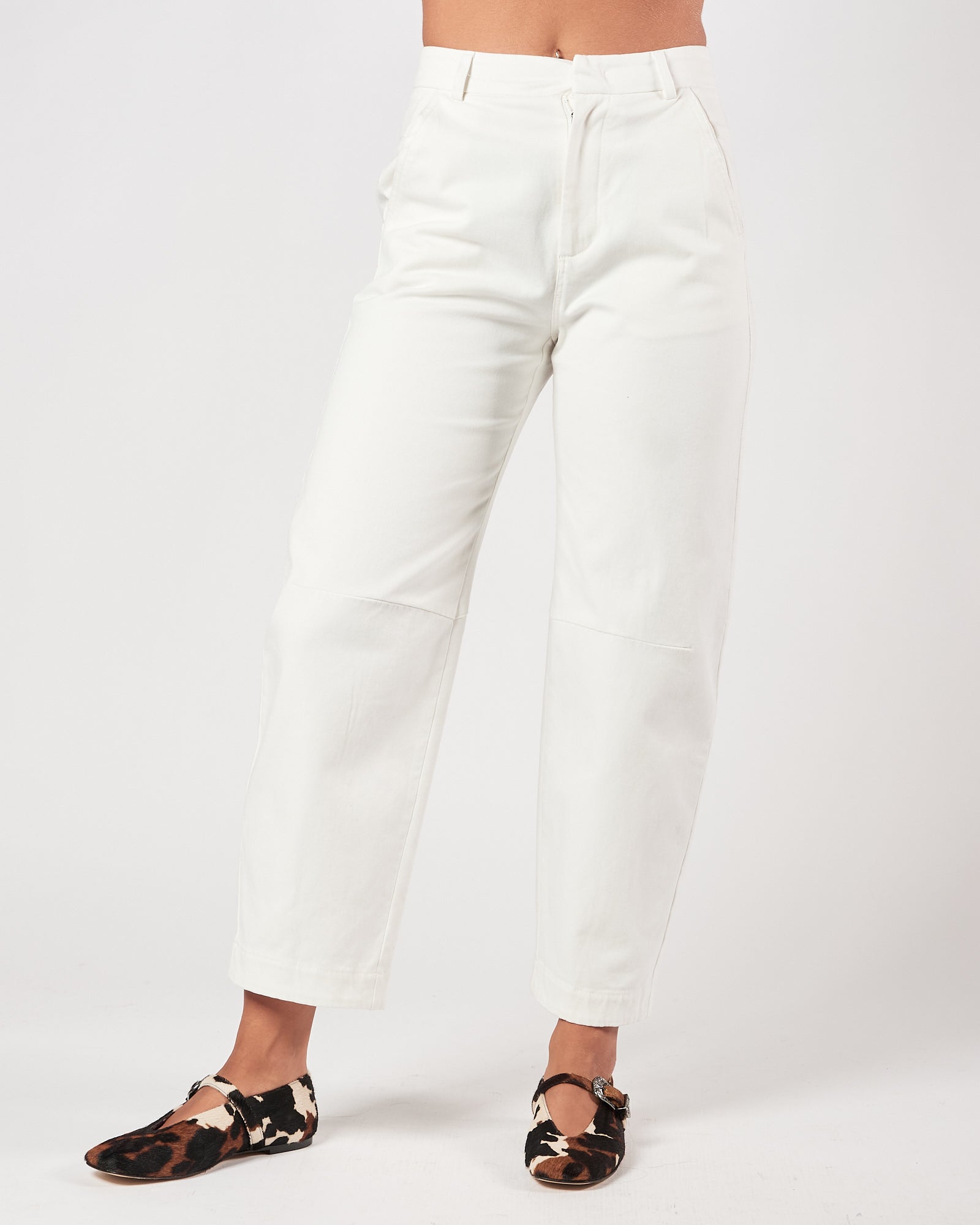 Pantalone Tela9 morbido panna