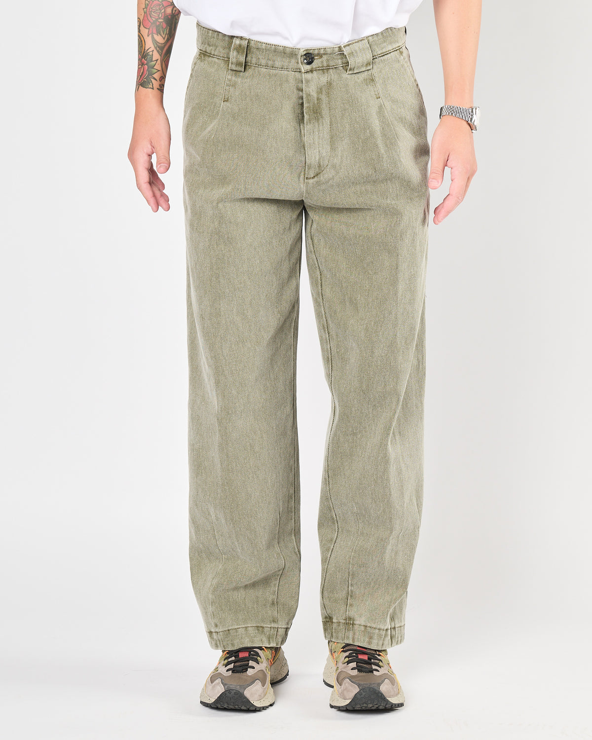 Jeans Aimé baggy militare