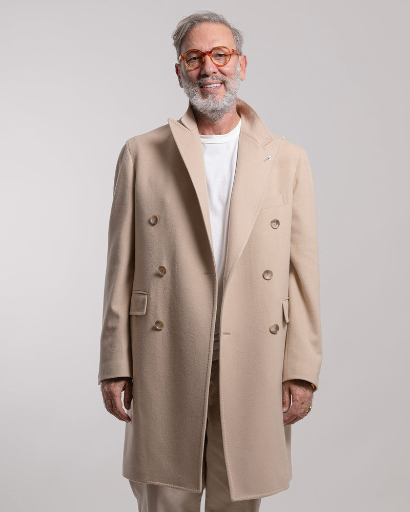 Cappotto Tagliatore doppiopetto beige