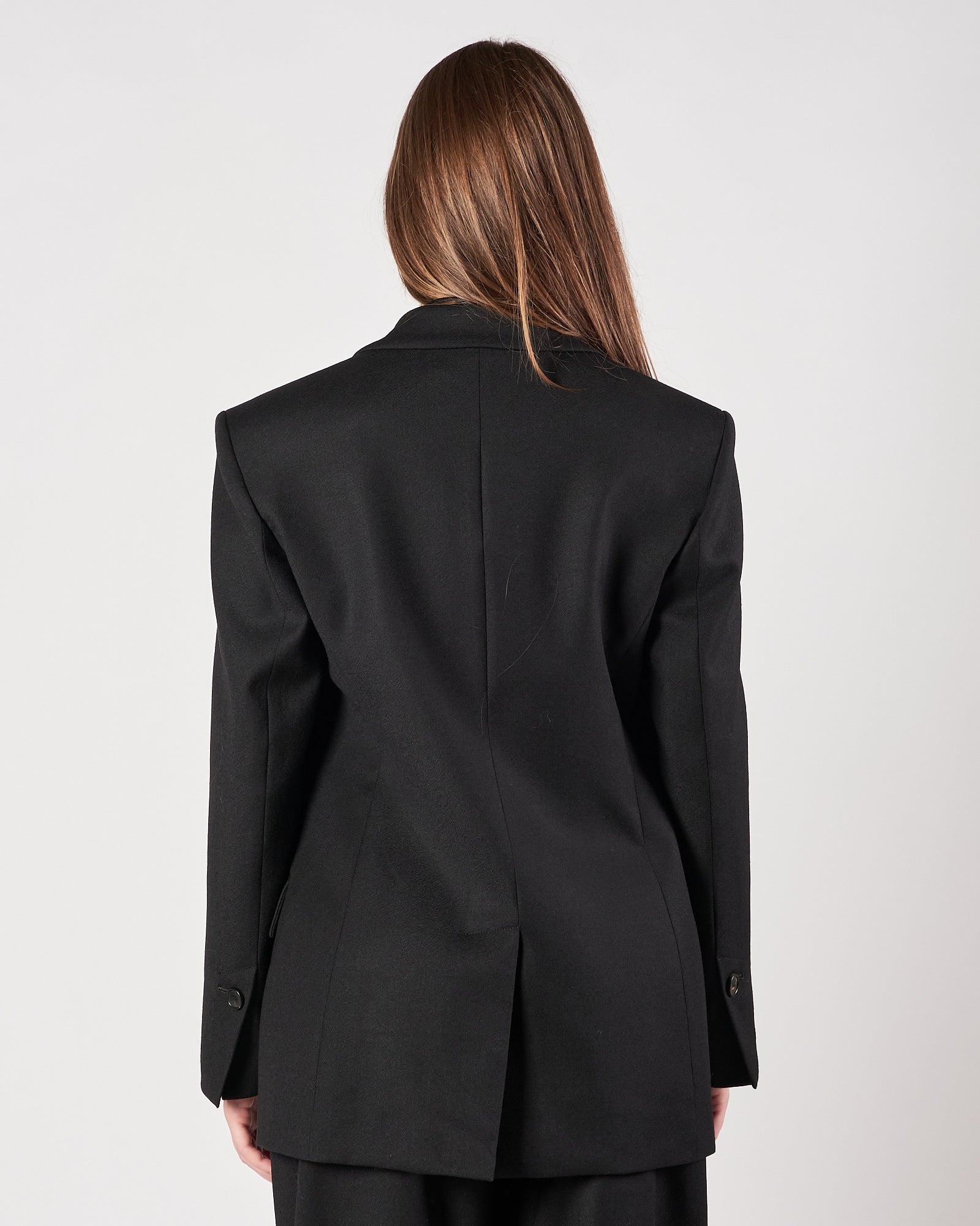 Giacca Tela9 over doppio petto nera