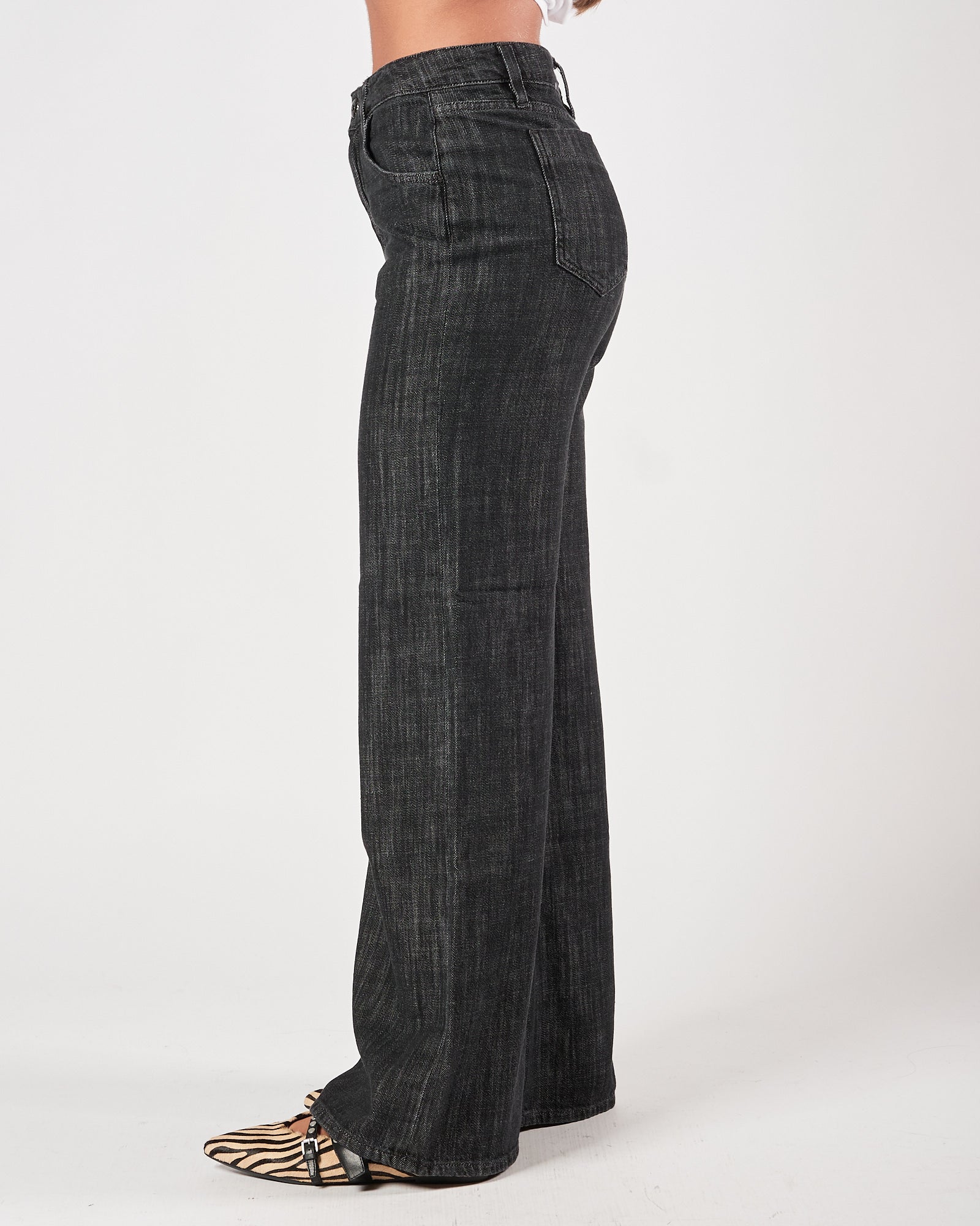 Jeans Shaft denim japan black