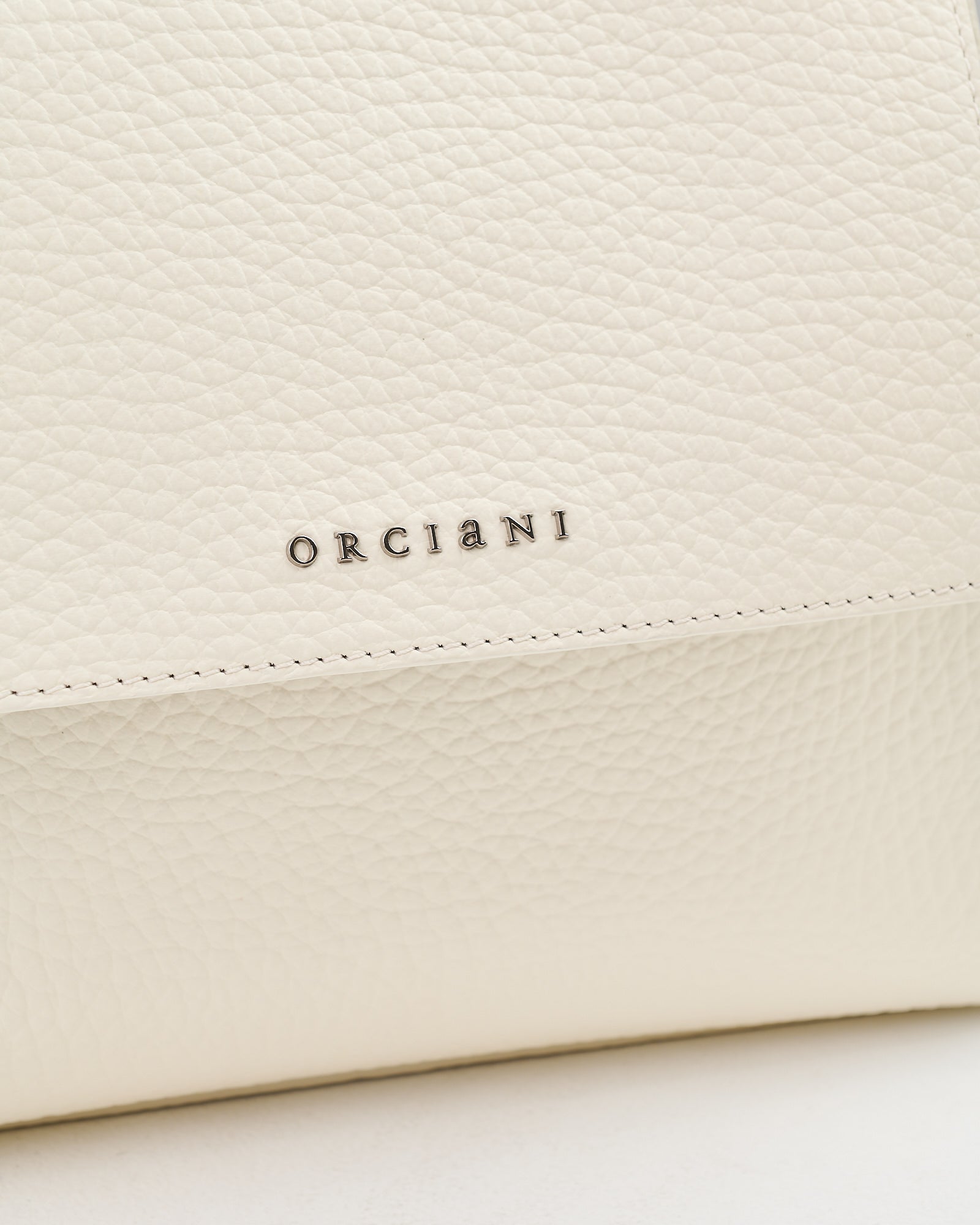 Borsa Orciani Sveva piccola soft bianca