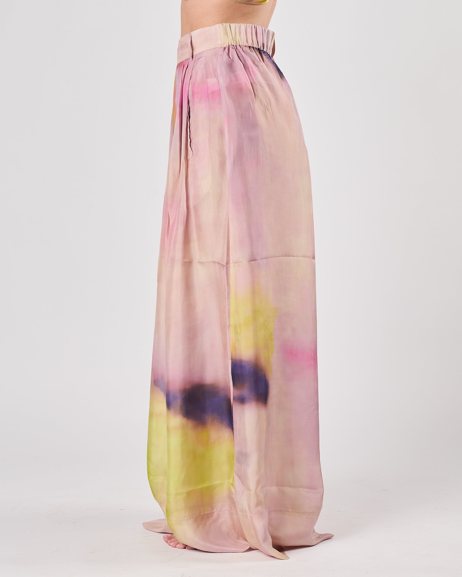 Pantalone Mes Demoiselles largo multicolor