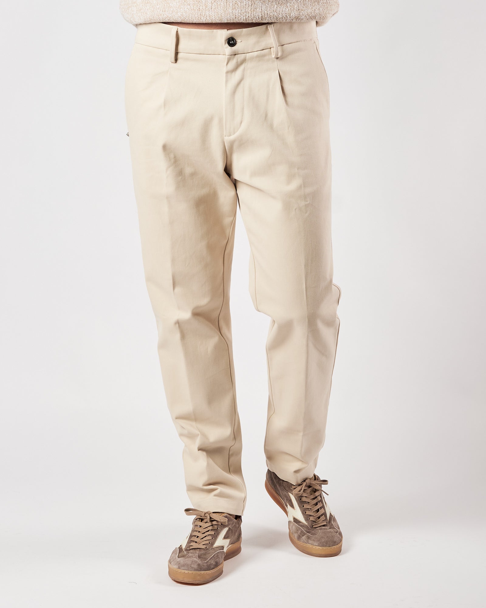 Pantalone Officina36 morbido panna