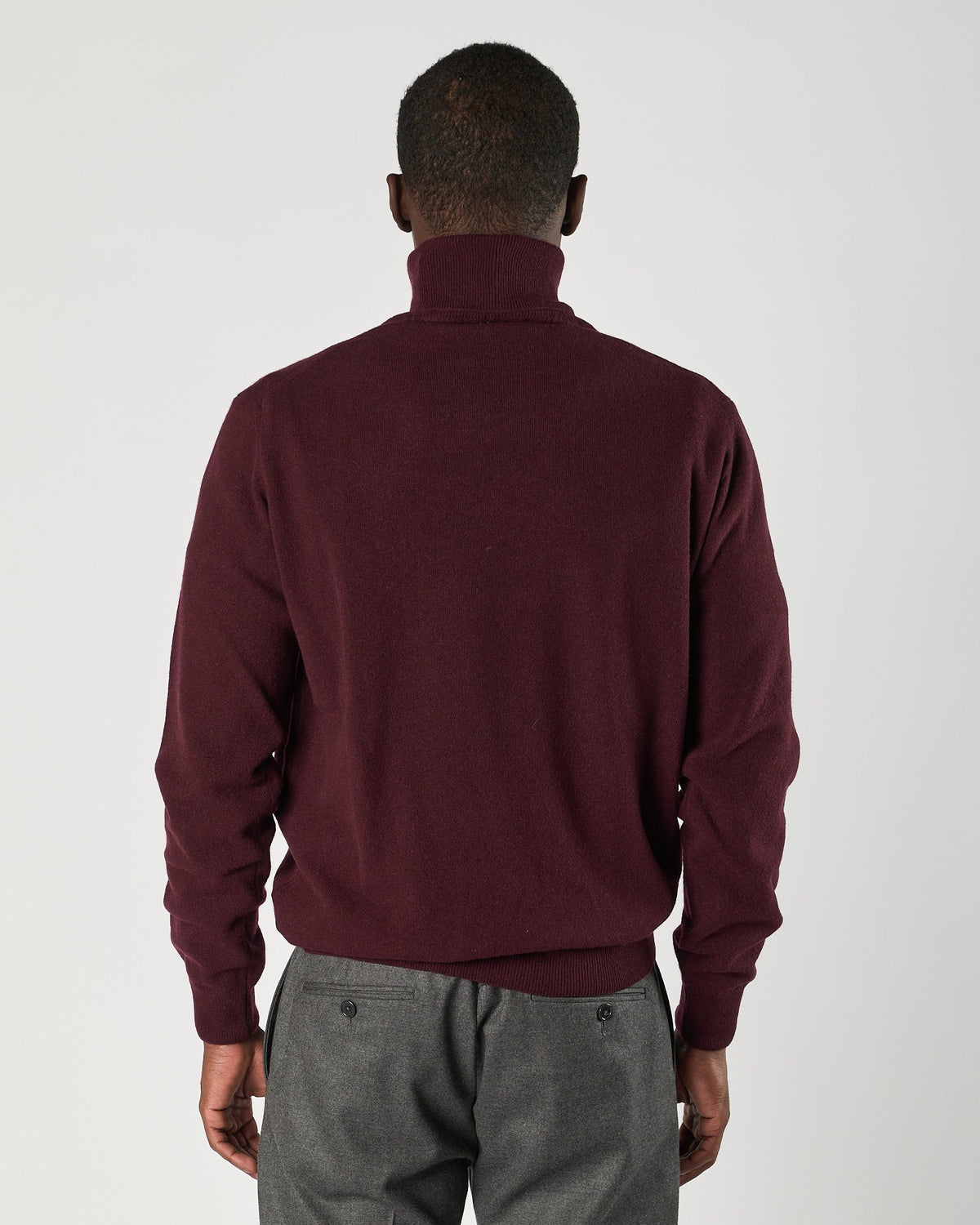 Maglia Aimé dolcevita amarena