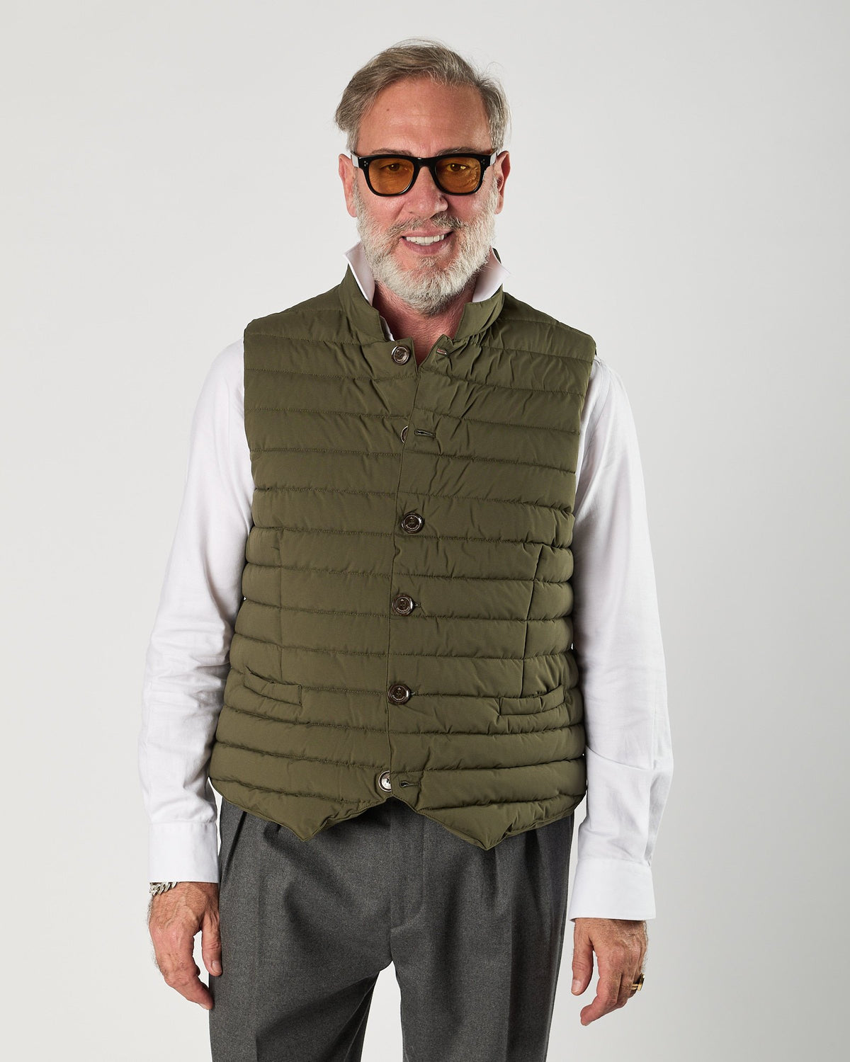 Gilet Onthebundtrapuntato verde