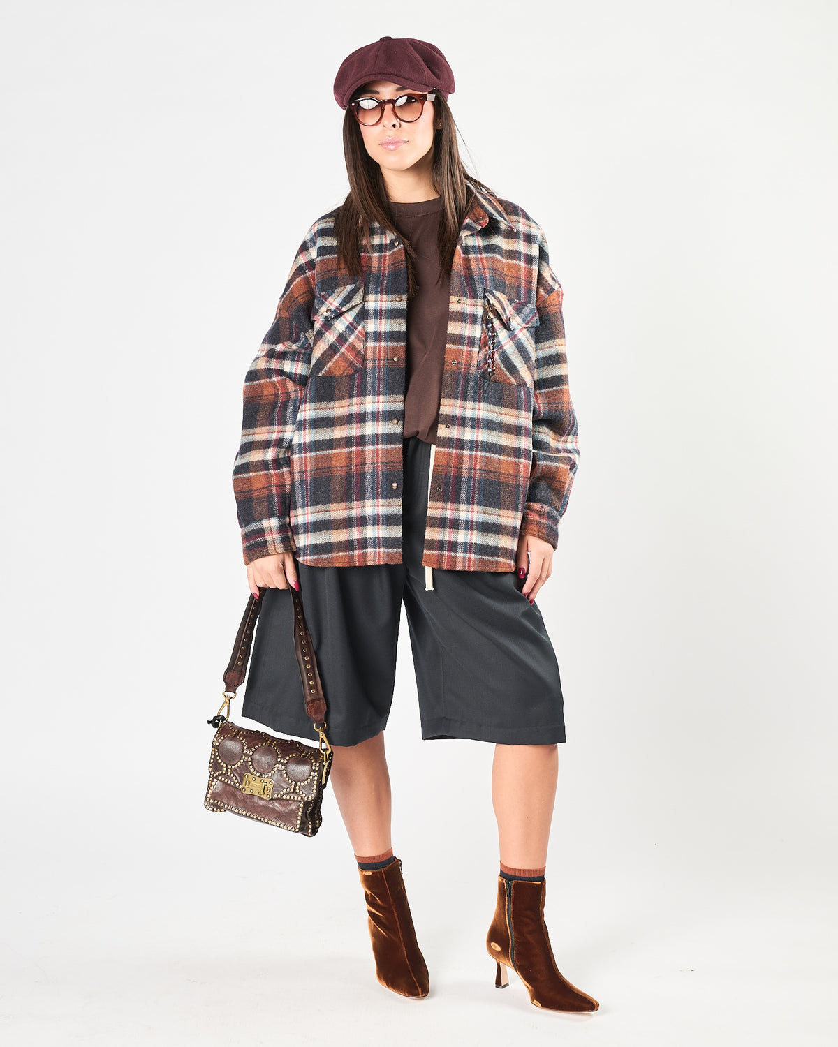 Camicia Bazar Deluxe a quadri in lana