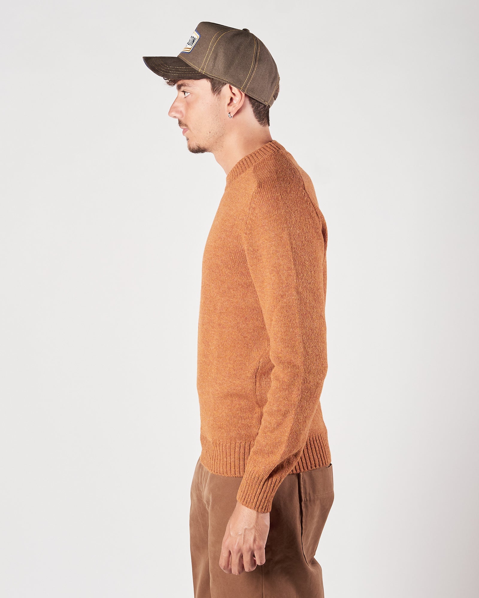 Maglia A|STORE girocollo arancio