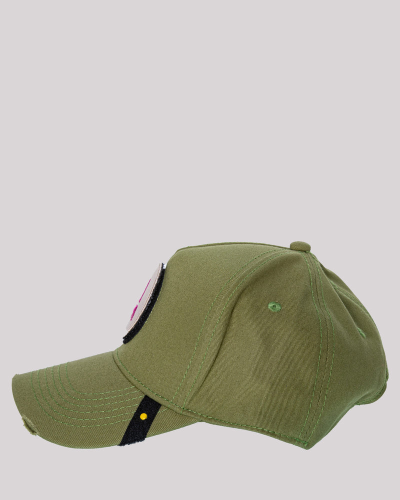 Cappello Baseball con patch intercambiabile