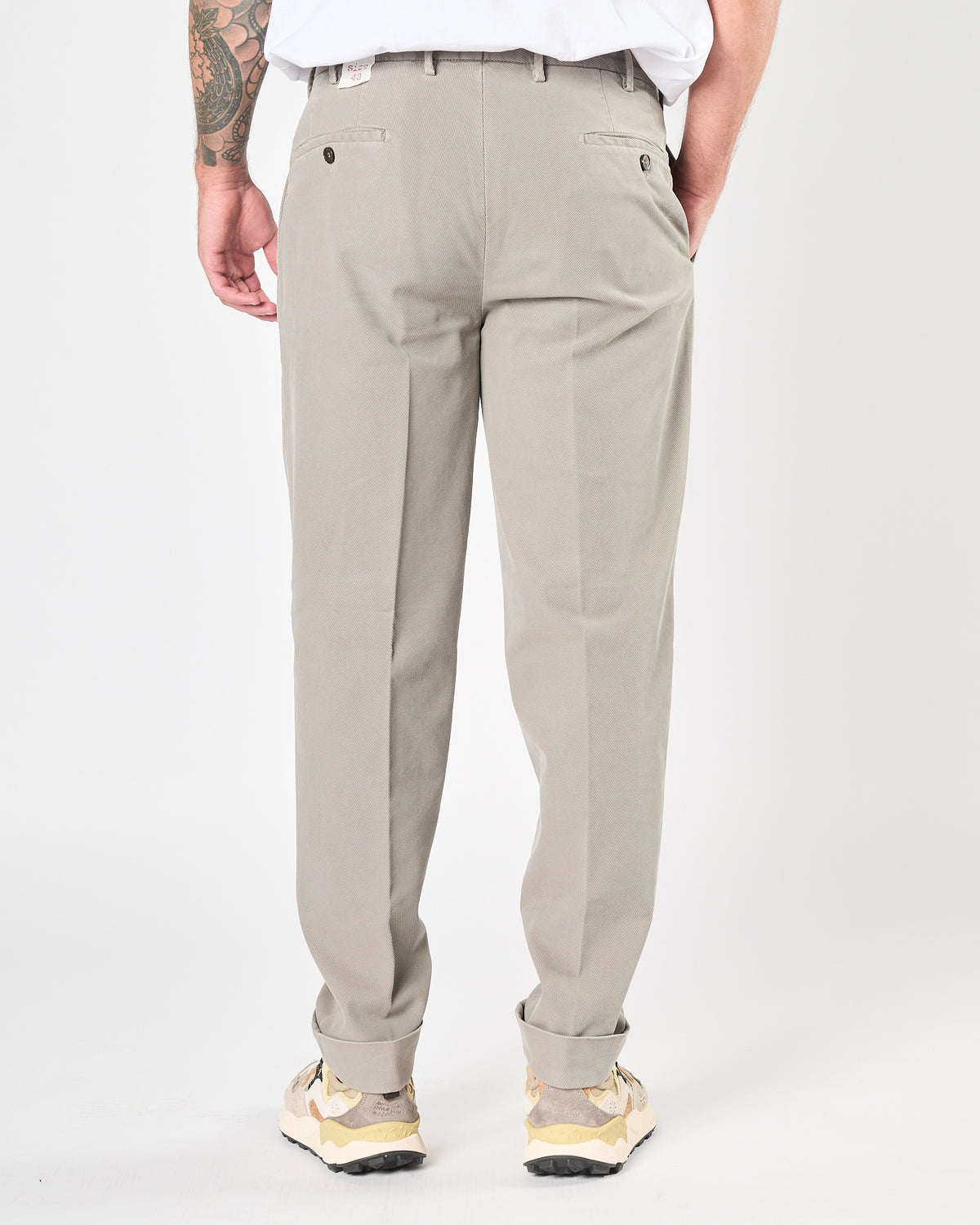 Pantalone L.b.m1911 con una pence grigio