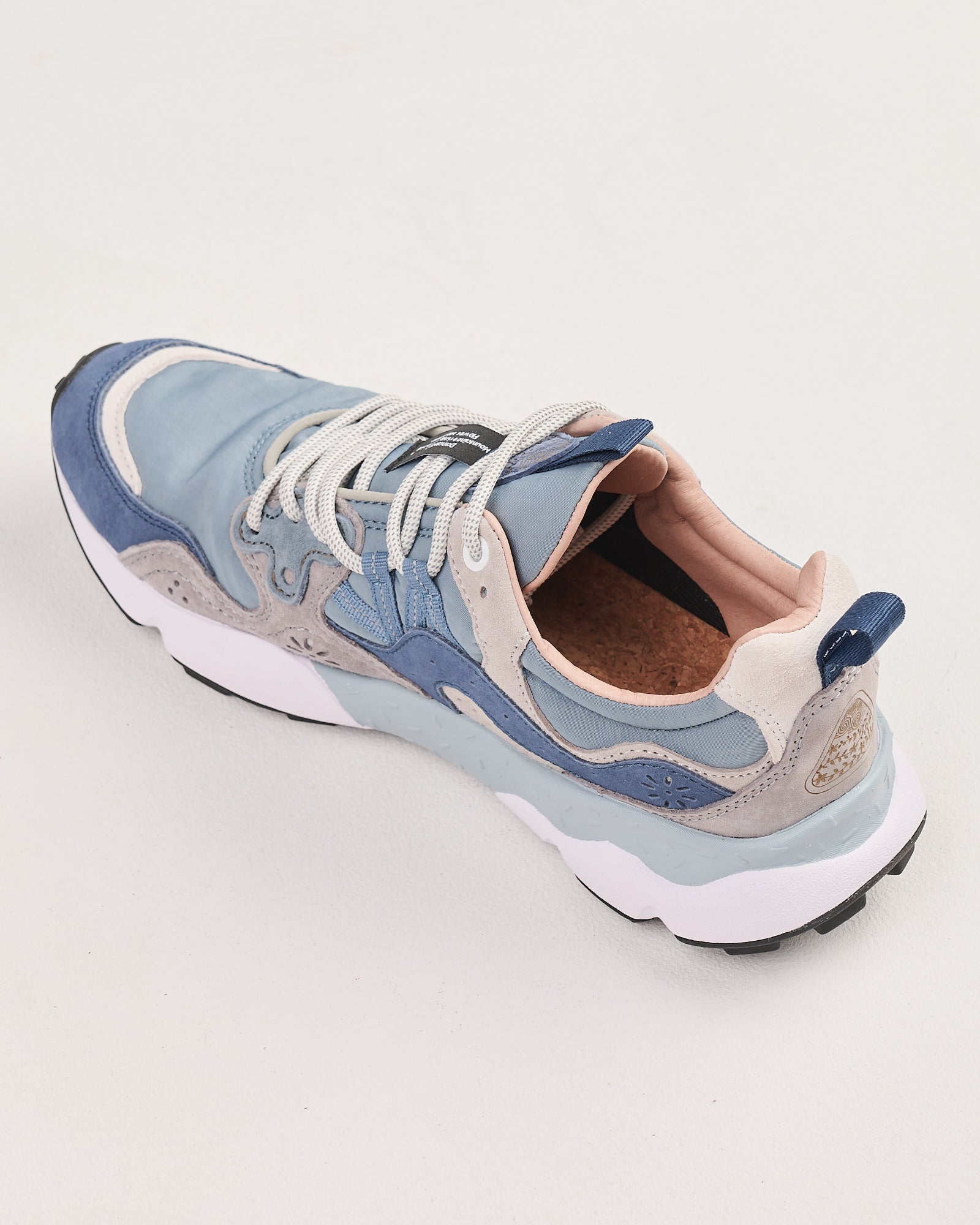 Sneaker Flower Mountain Navy Blue Light Grey