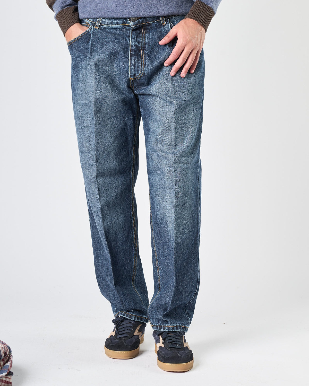 Jeans Be Able con pence blu lavato