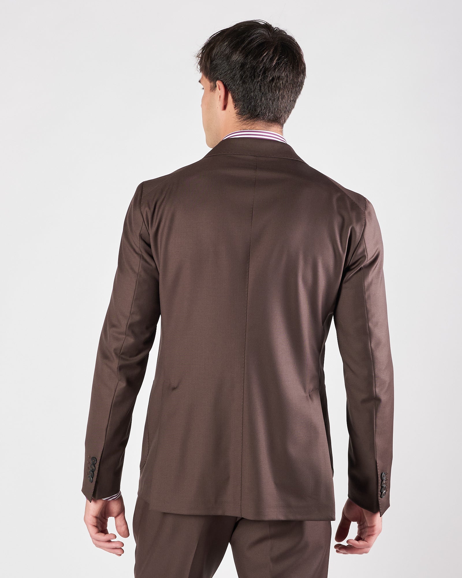 Abito Tagliatore doppio petto quattro bottoni moro