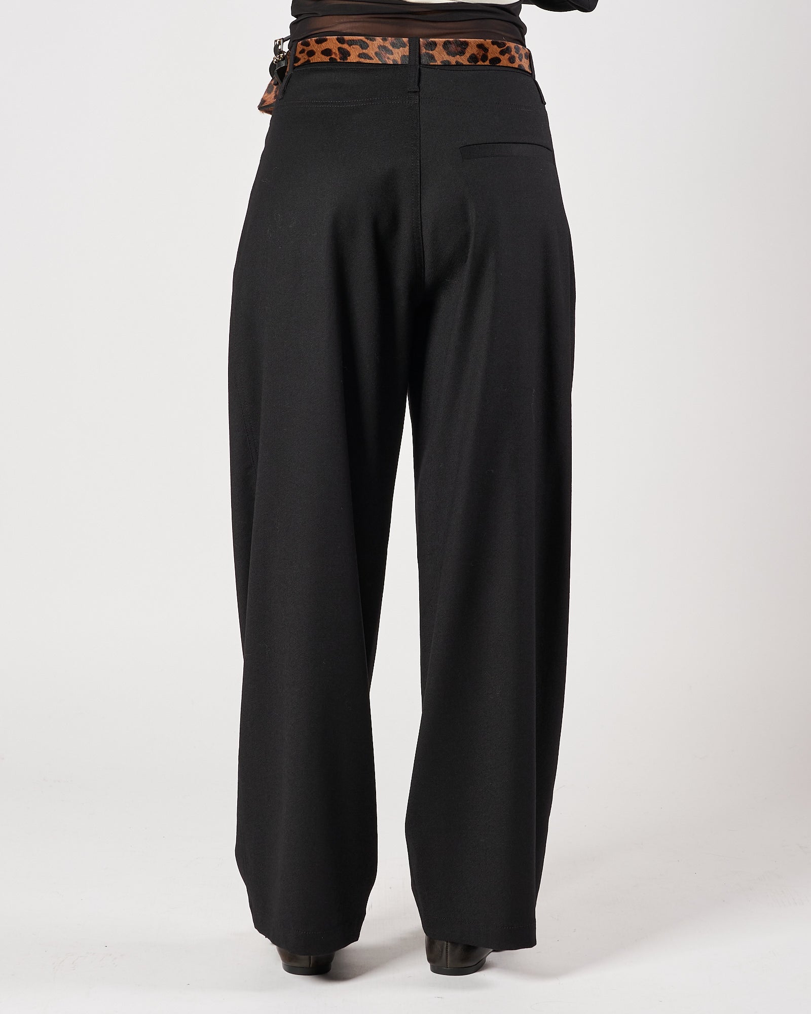 Pantalone Tela9 largo nero