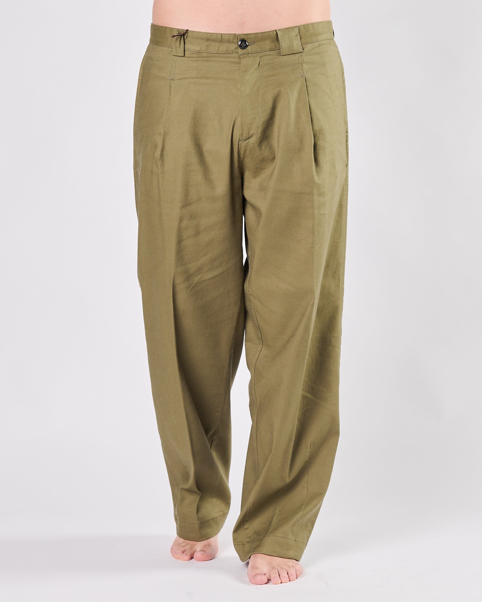 Pantalone Aimé morbido verde