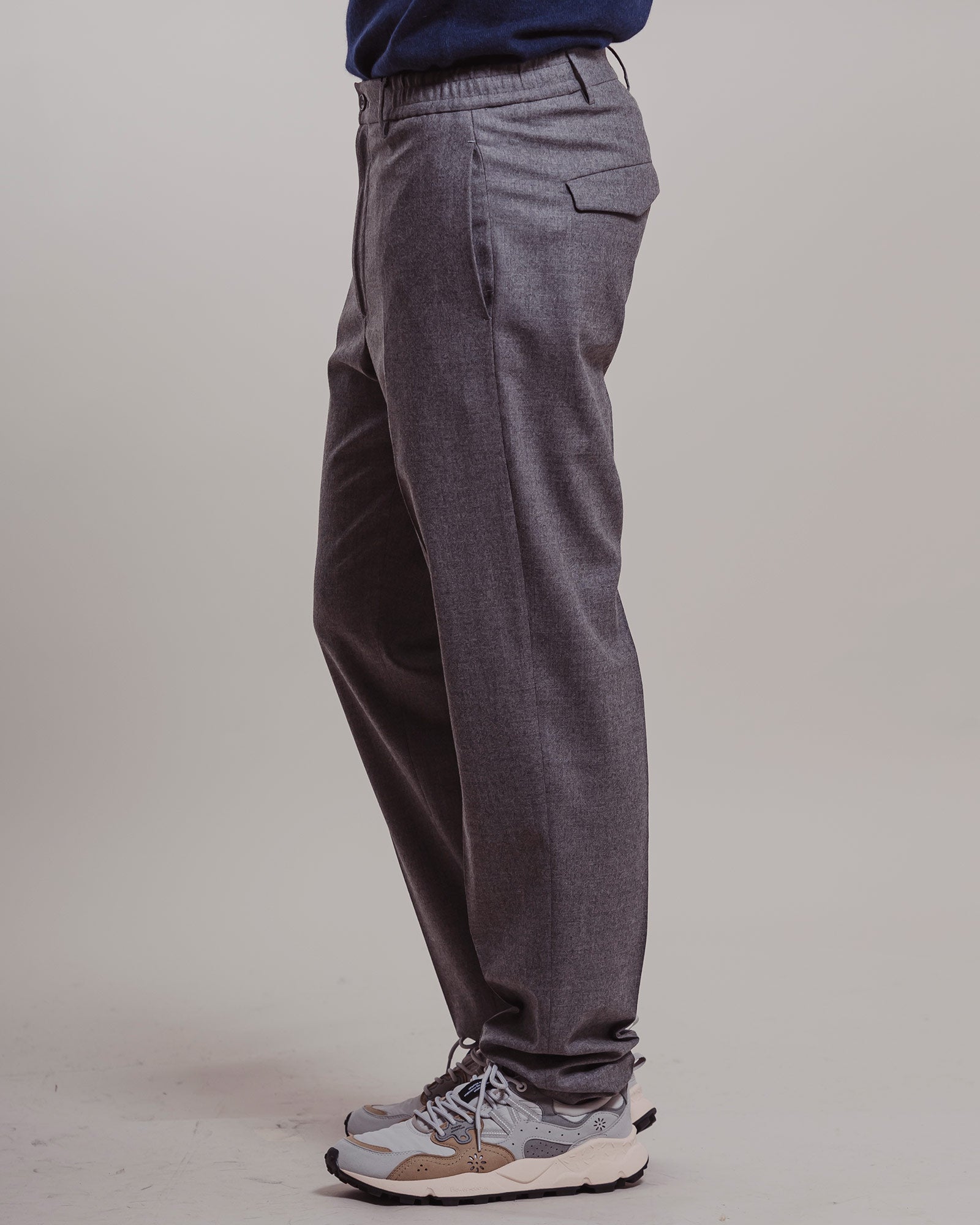 Pantalone Tagliatore flanella grigio