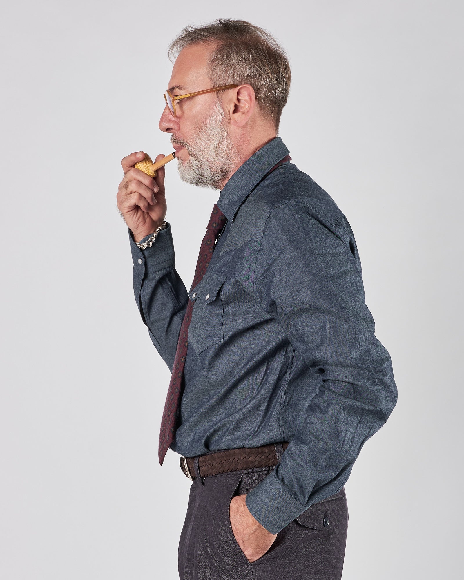 Camicia A|STORE in denim texana