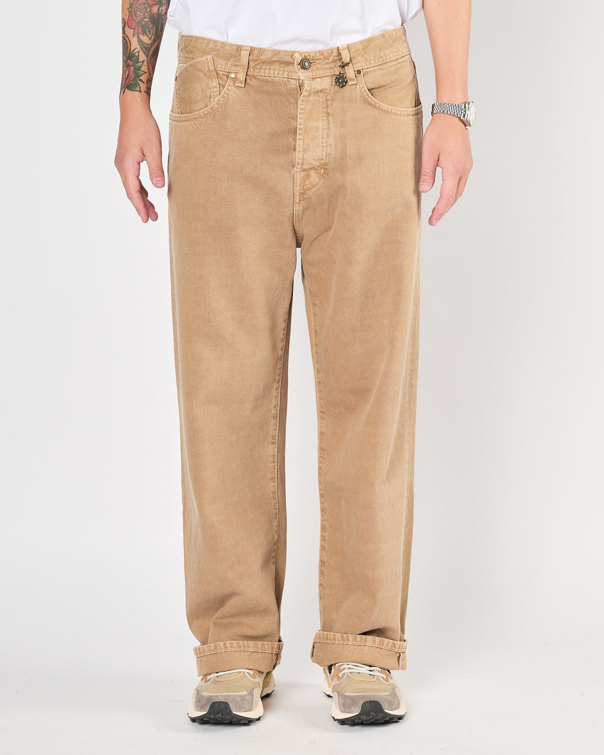 Jeans Telacruda cimosato corda