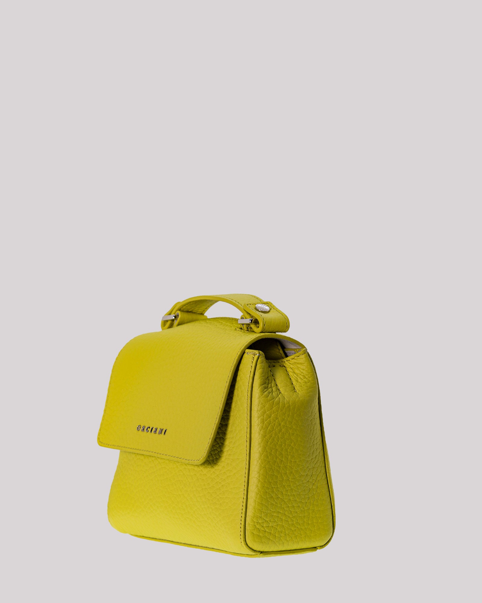 Borsa sveva mini giallo acido