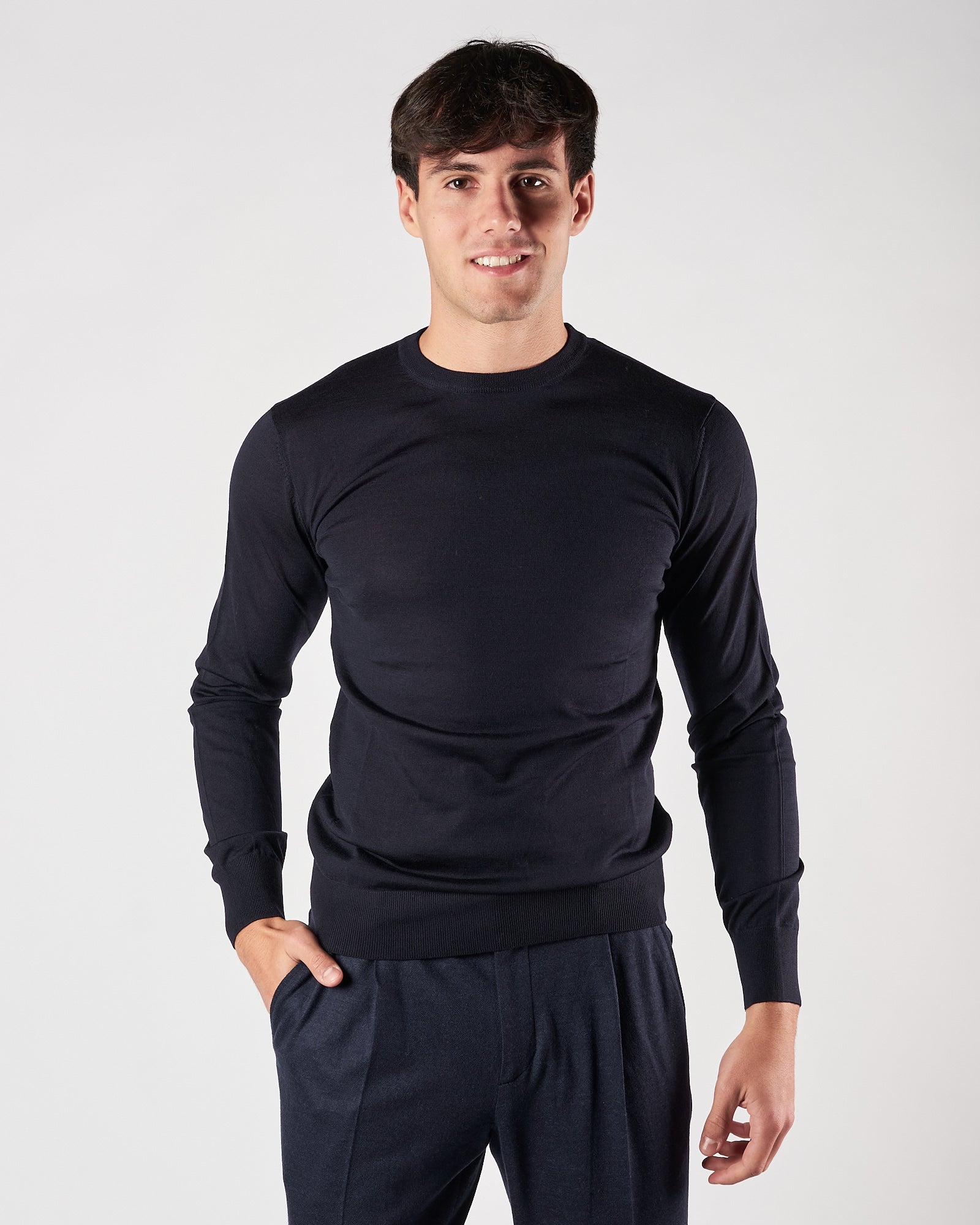 Maglia Lbm1911 girocollo blu