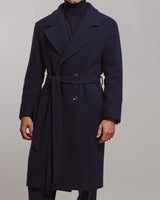 Cappotto Tagliatore doppio petto blu