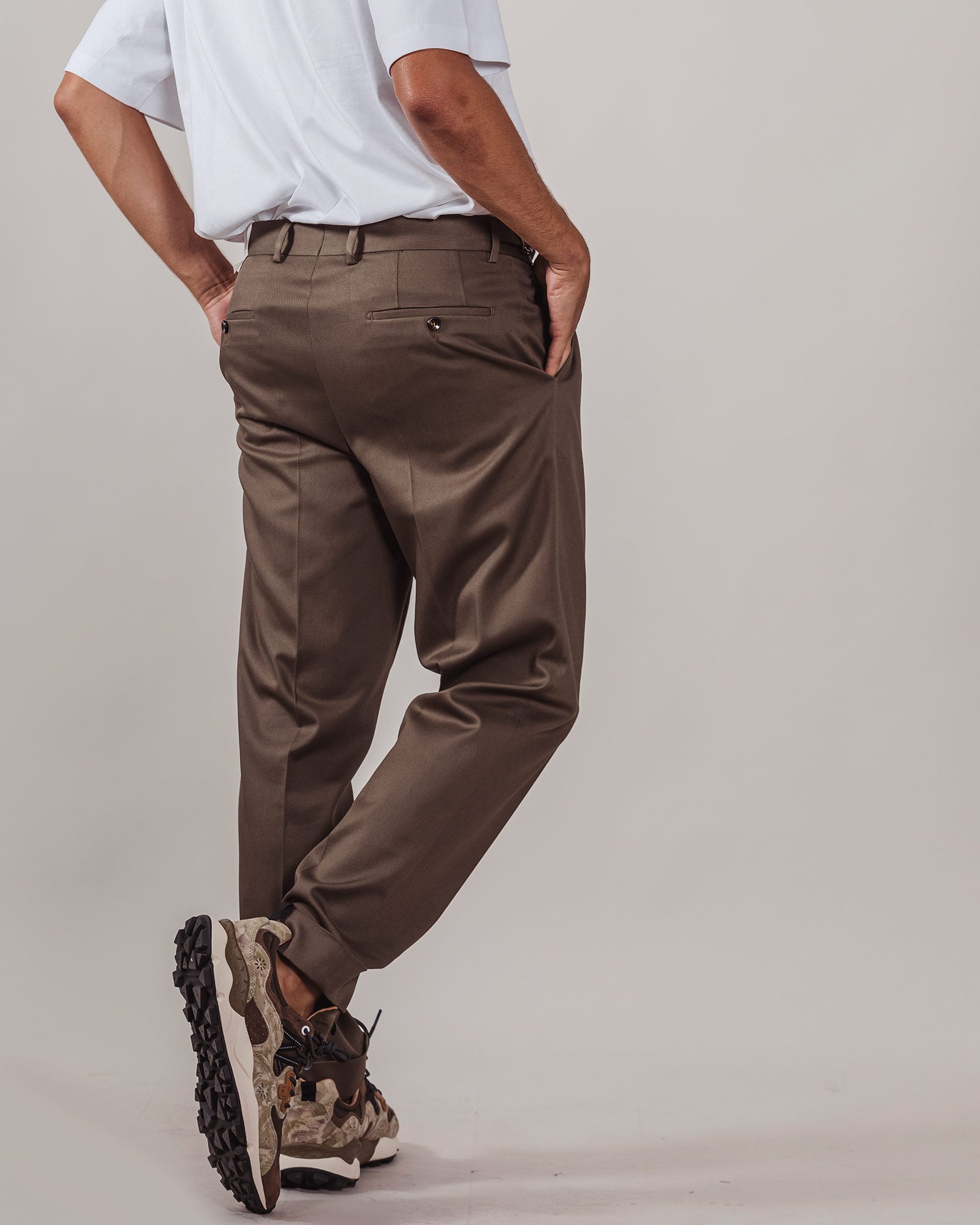 Pantalone Lbm1911 doppia pence verde