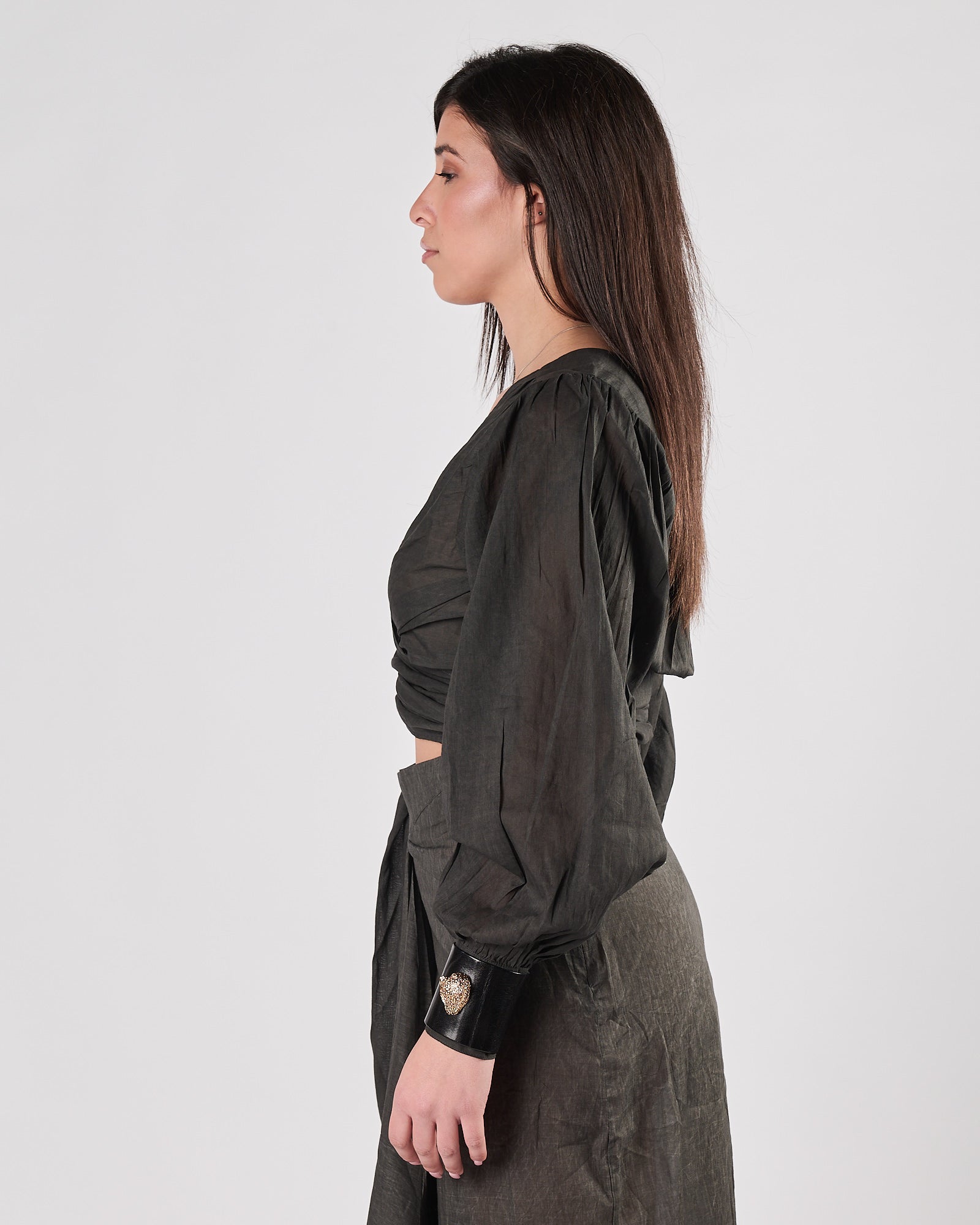 Camicia Mes Damoiselles scolllo v nera