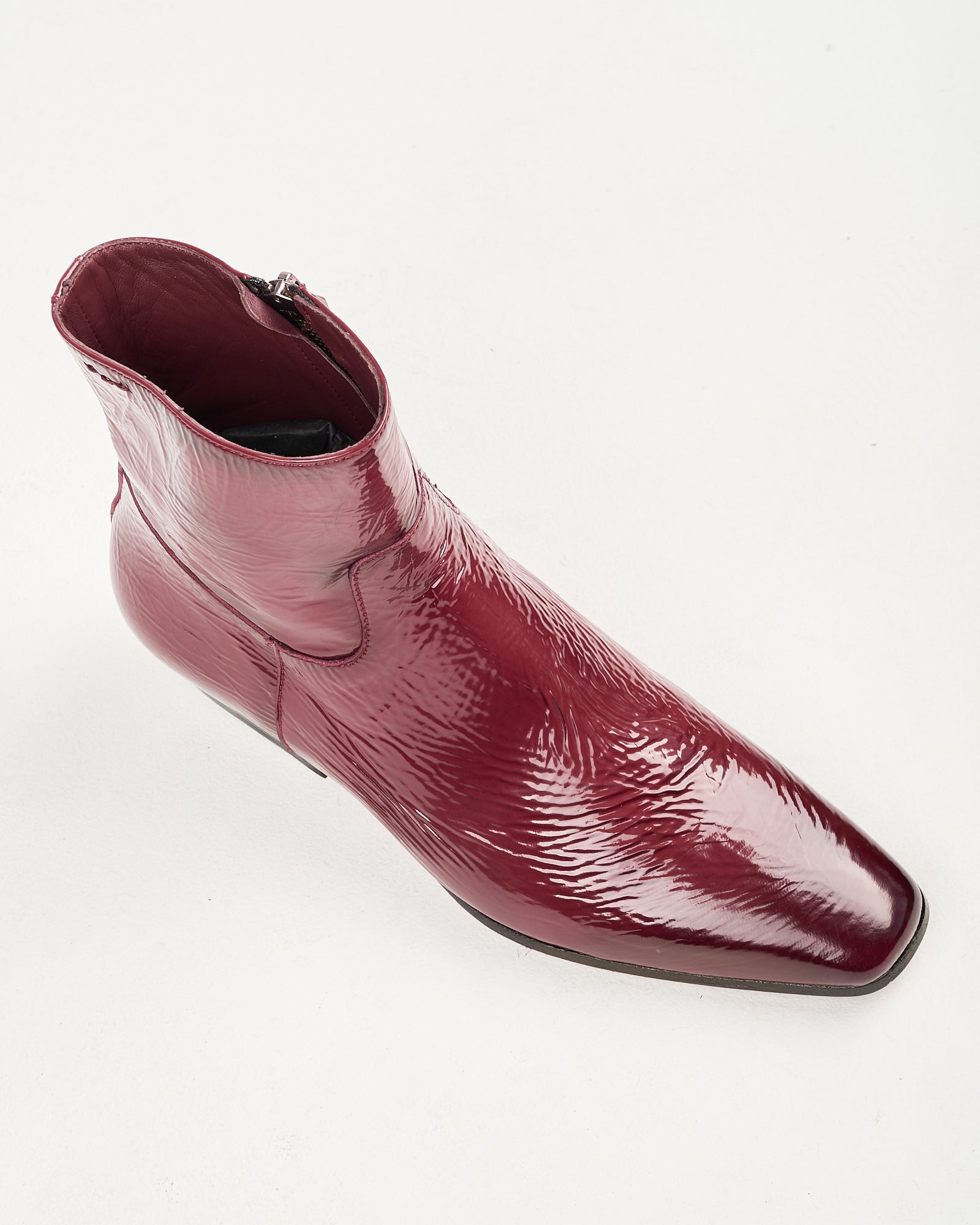 Texano Alexandel Hotto in vernice bordeaux